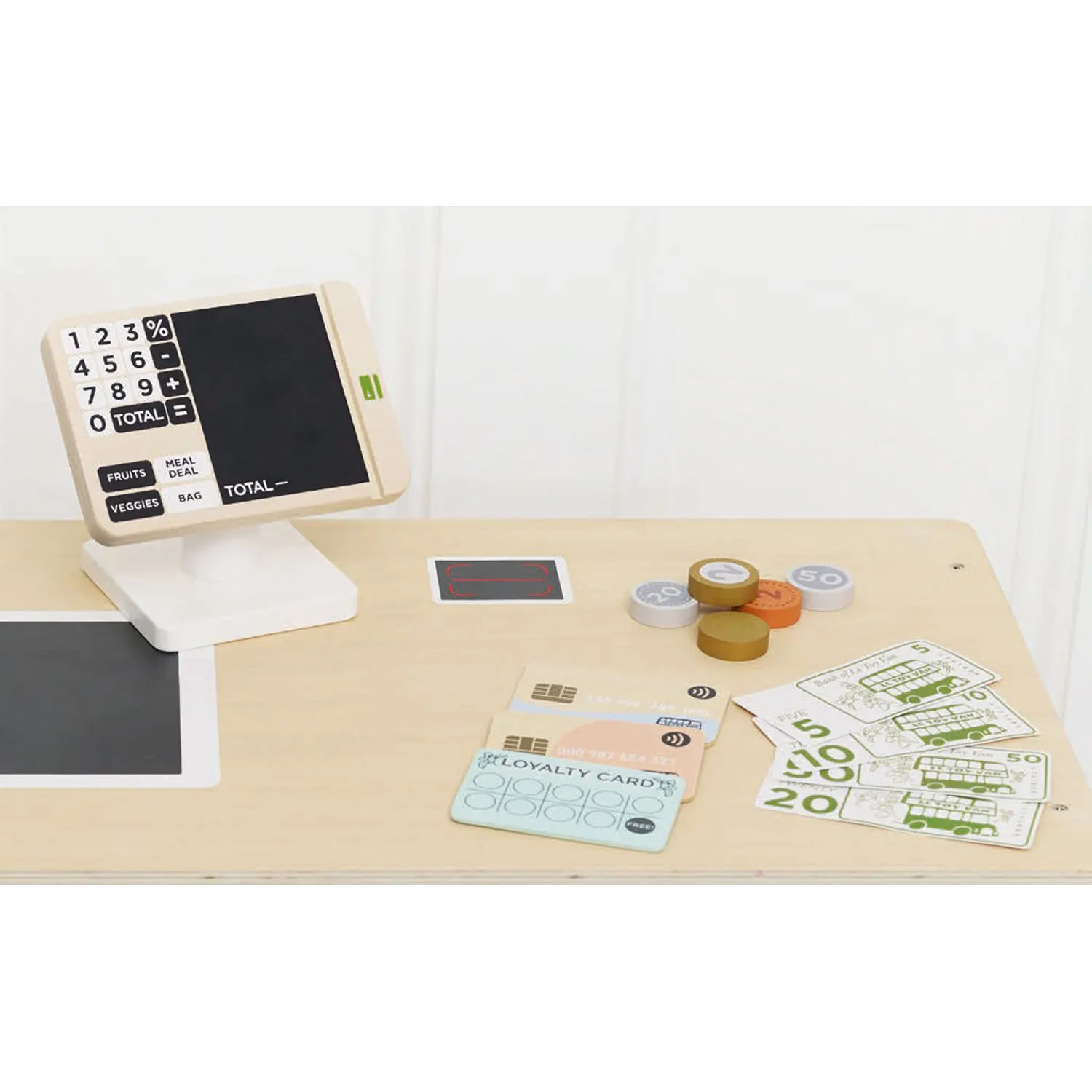 Supermarktkasse & Zubehör / Supermarket Till Checkout & Accessories-Le Toy Van (LTV)