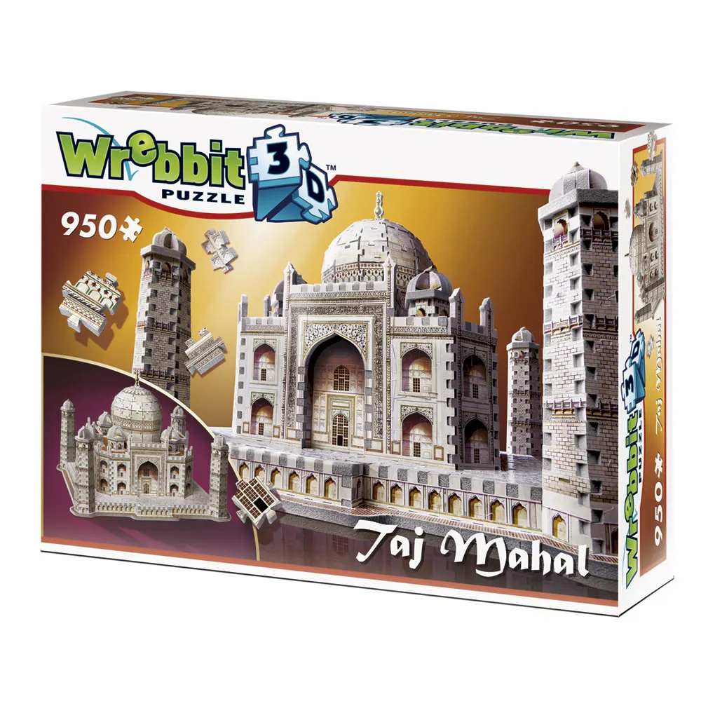 Taj Mahal / 3D-Puzzle-Wrebbit-3D Puzzles