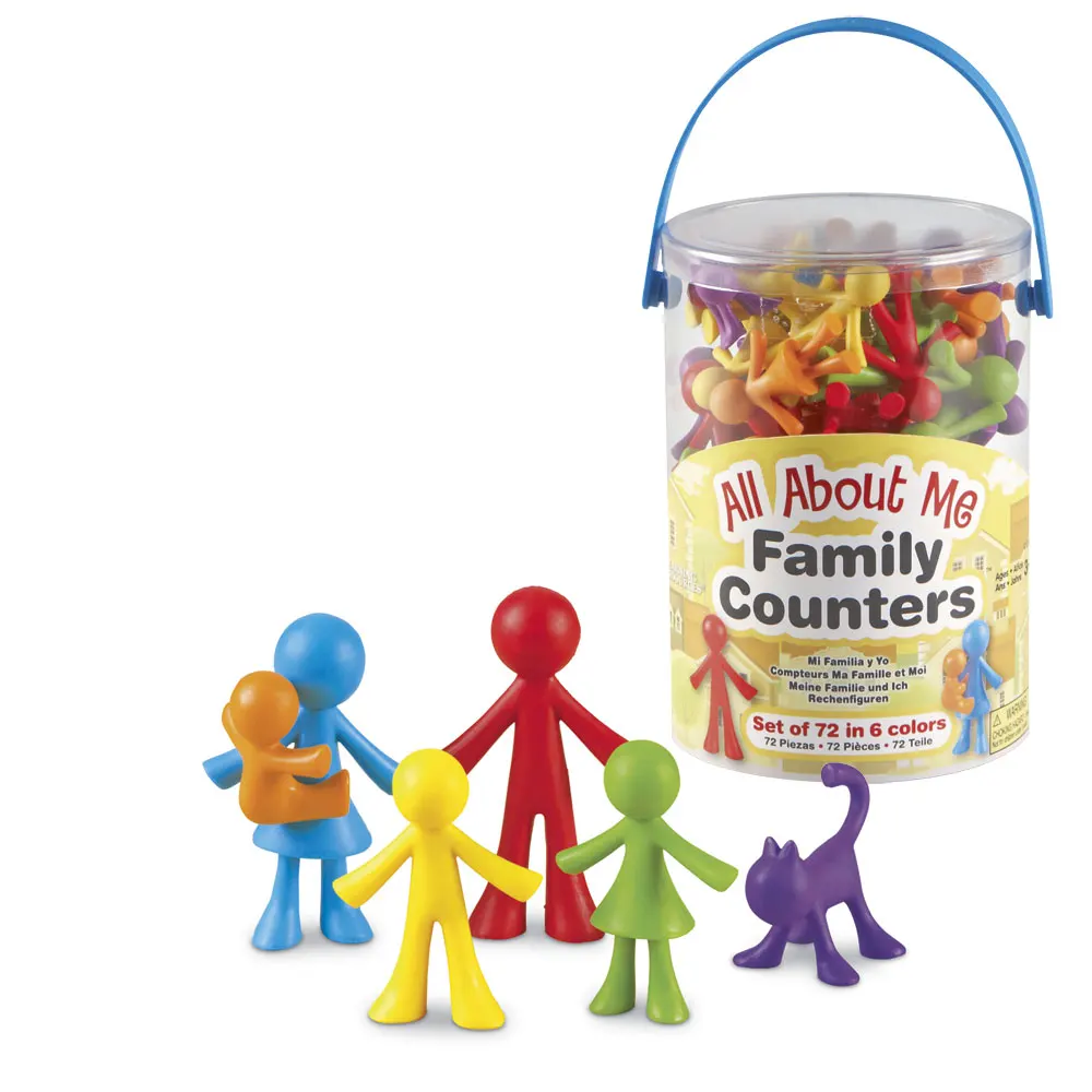 All About Me - Familien-Figuren-Set-Learning Resources®