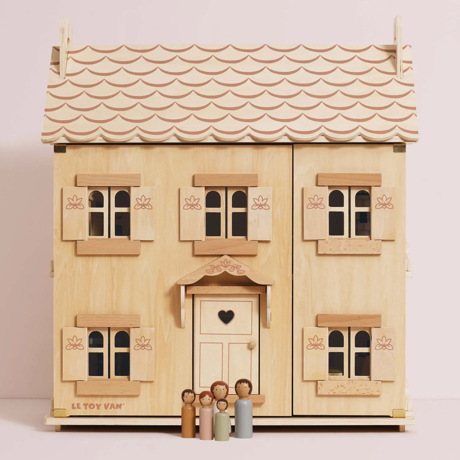 Marie’s Natural Wood Dolls House