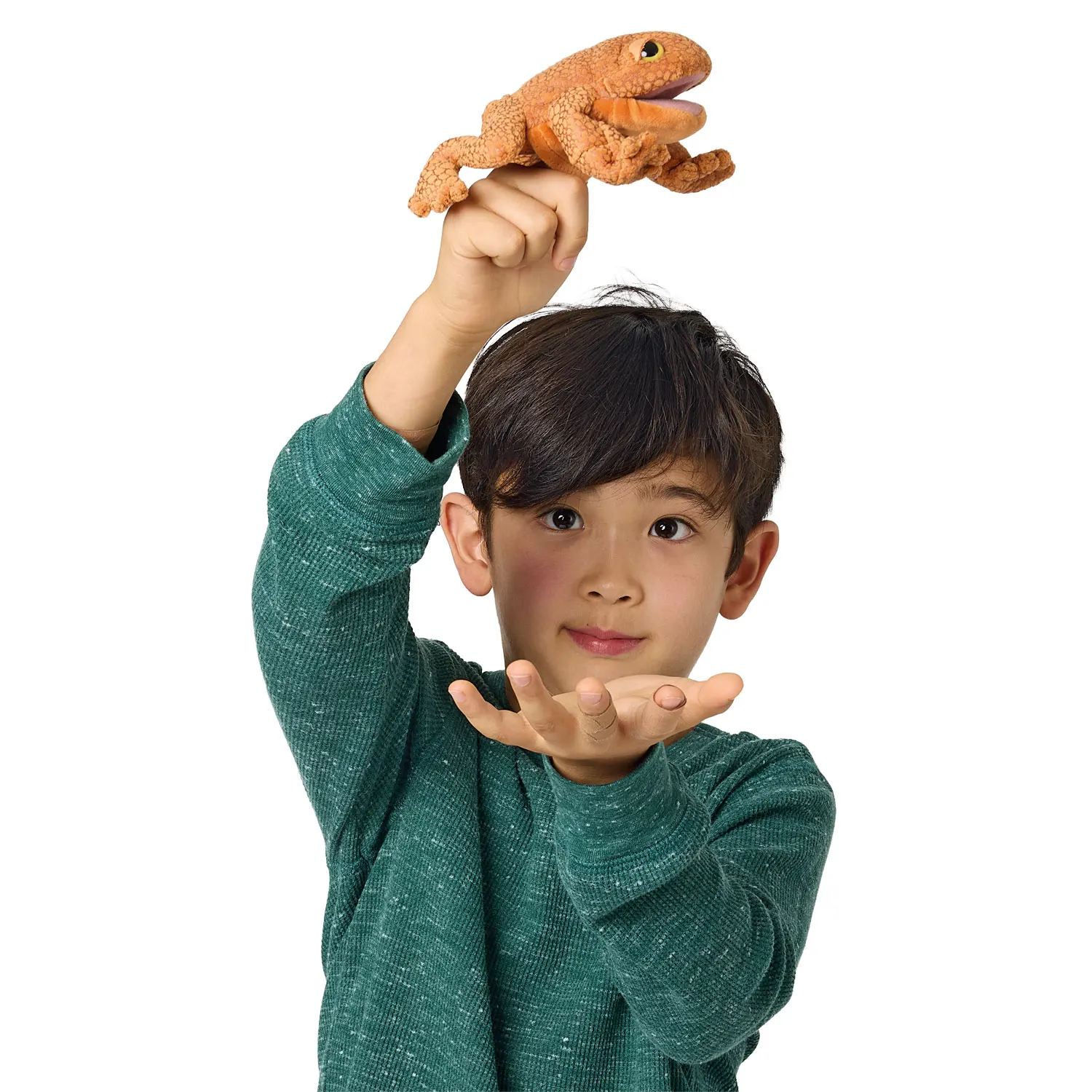 Mini Toad / Mini Kröte-Folkmanis® Handpuppen
