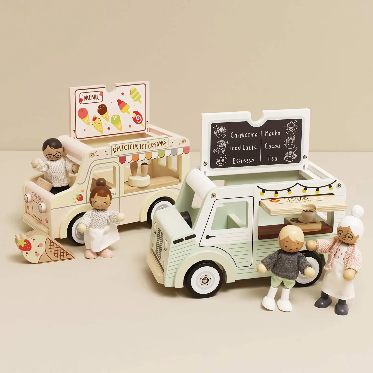 Cafe-Van / Wooden Cafe Van-Le Toy Van (LTV)