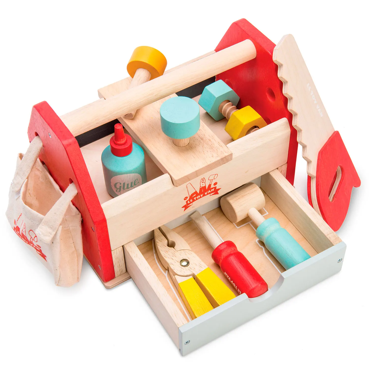 Werkzeugkasten / Tool Box & Wooden Tools-Le Toy Van (LTV)