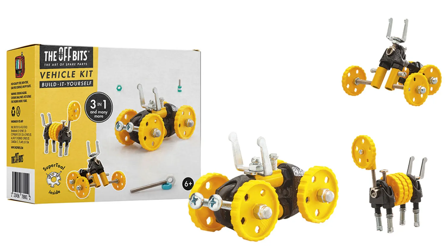 Vehicle Kit - Yellow Car - BlazeBit-TheOffbits