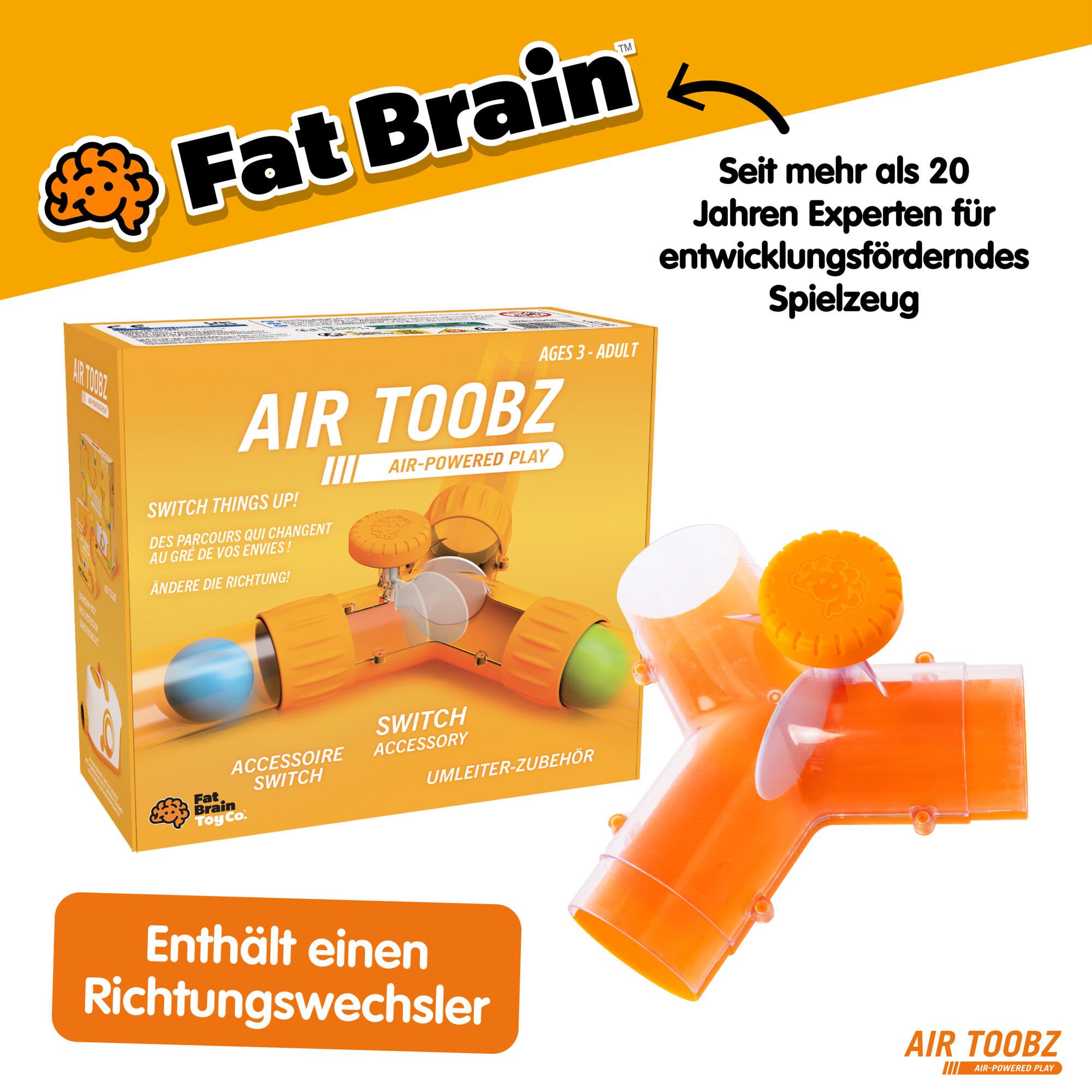 Air Toobz Switch - Weiche, wechselt die Richtung-TOMY