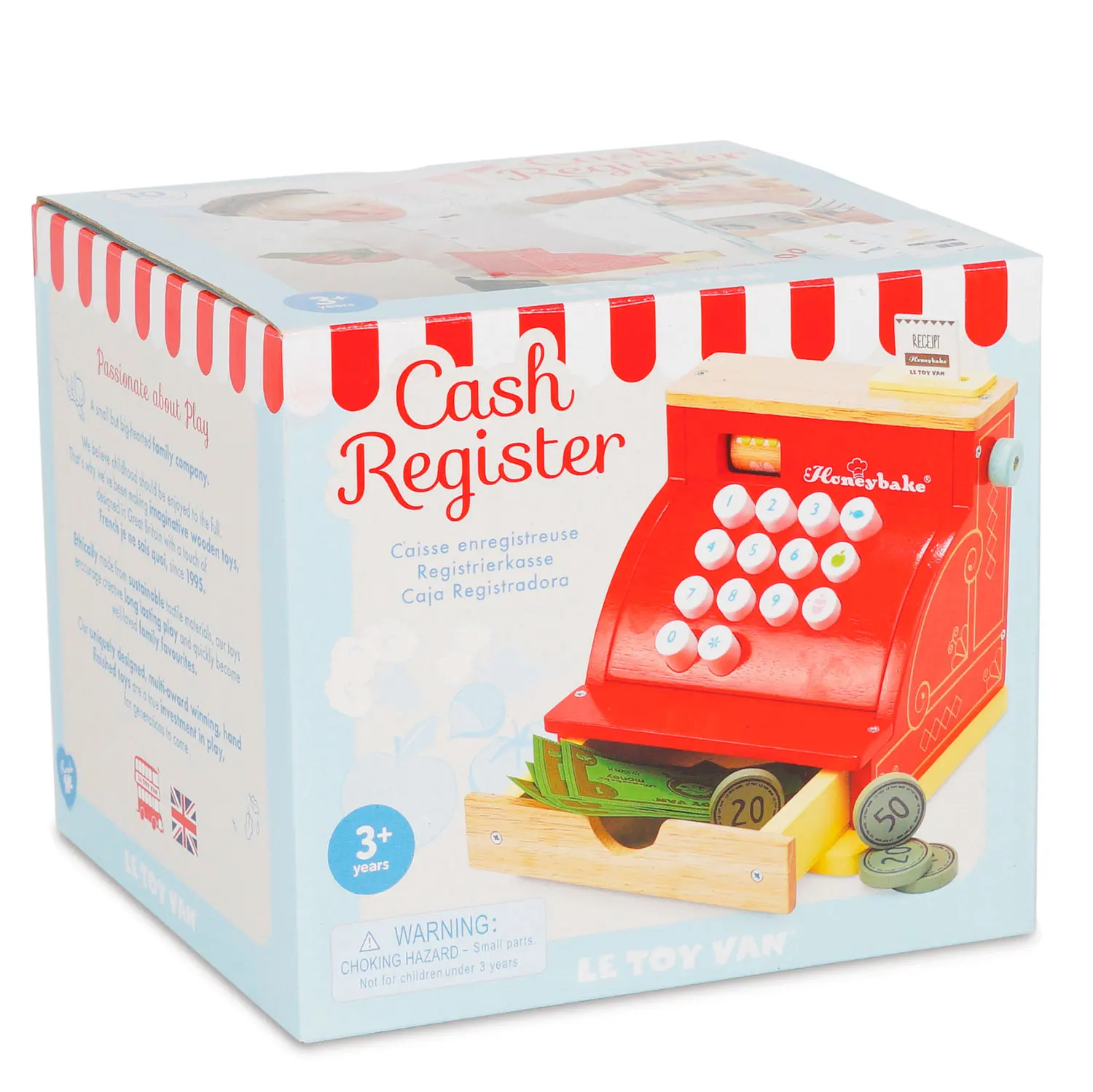 Registrierkasse / Shop Till - Cash Register & Money-Le Toy Van (LTV)