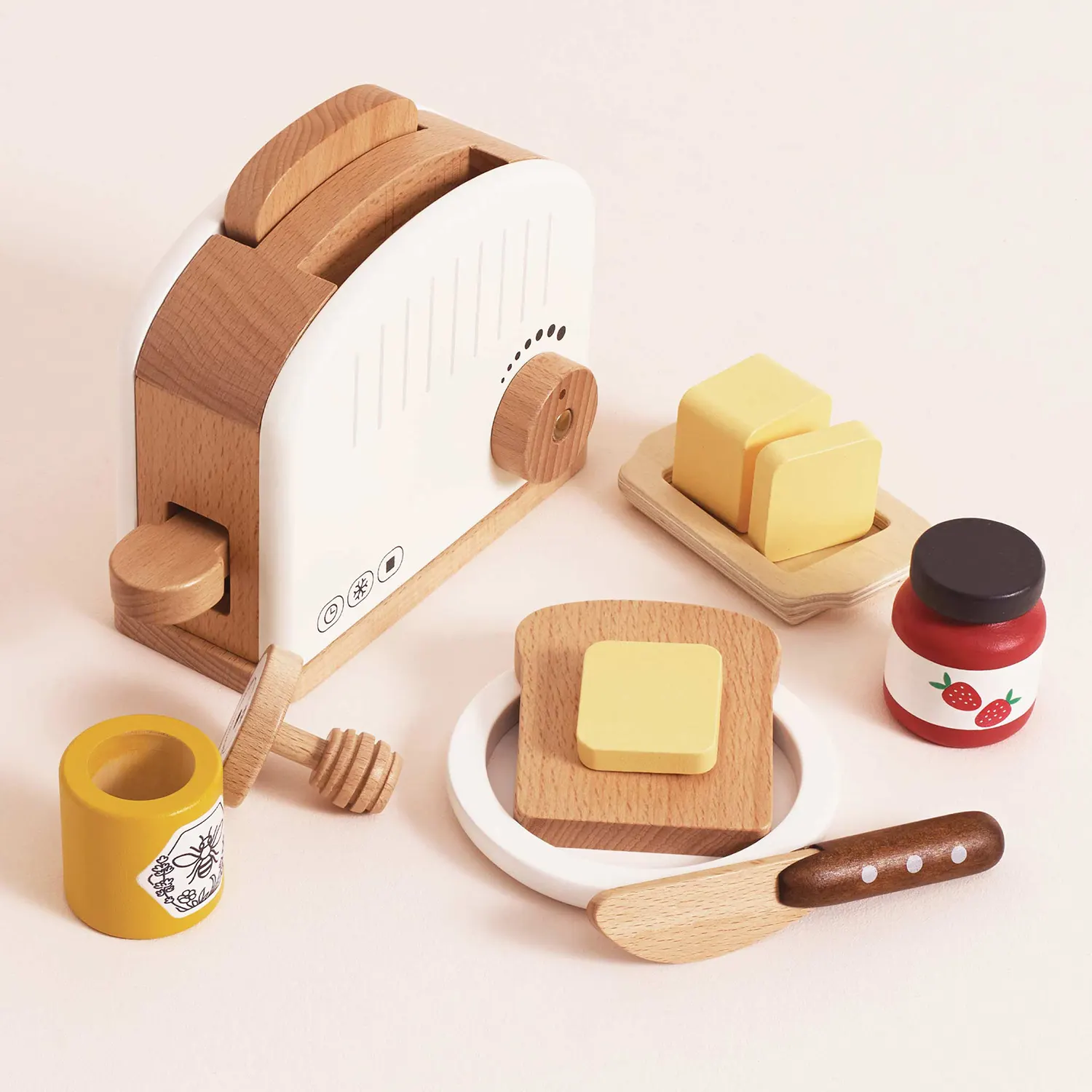 Pop-up Toaster and Breakfast Set (New Look)-Le Toy Van (LTV)