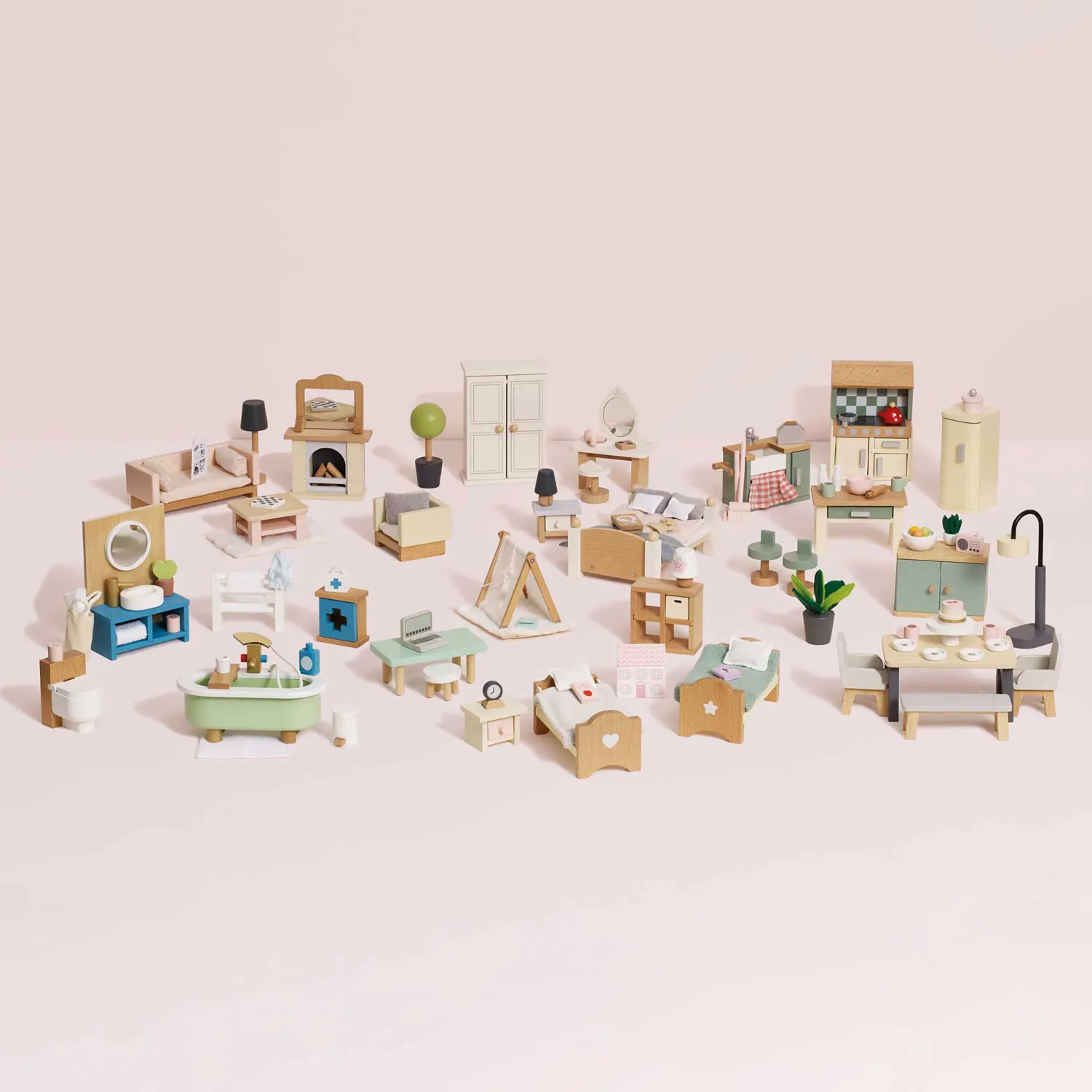 Deluxe Dolls House Furniture Set-Le Toy Van (LTV)
