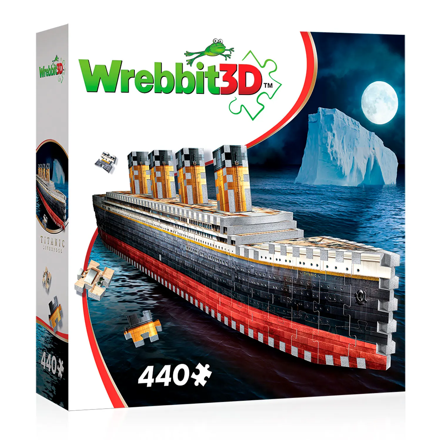 Titanic (440 Teile) - 3D-Puzzle-Wrebbit-3D Puzzles