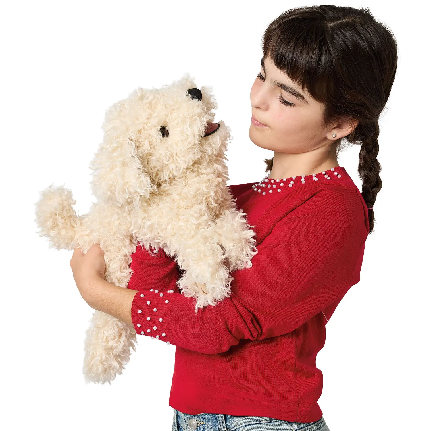 Calico Cat / 3-farbige Hauskatze-Folkmanis® Handpuppen