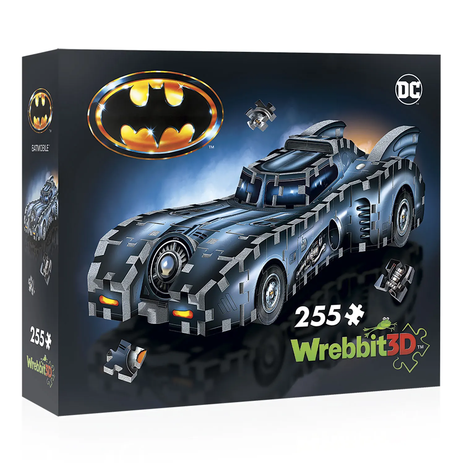 Batmobil 255 pcs. 3D Puzzle-Wrebbit-3D Puzzles