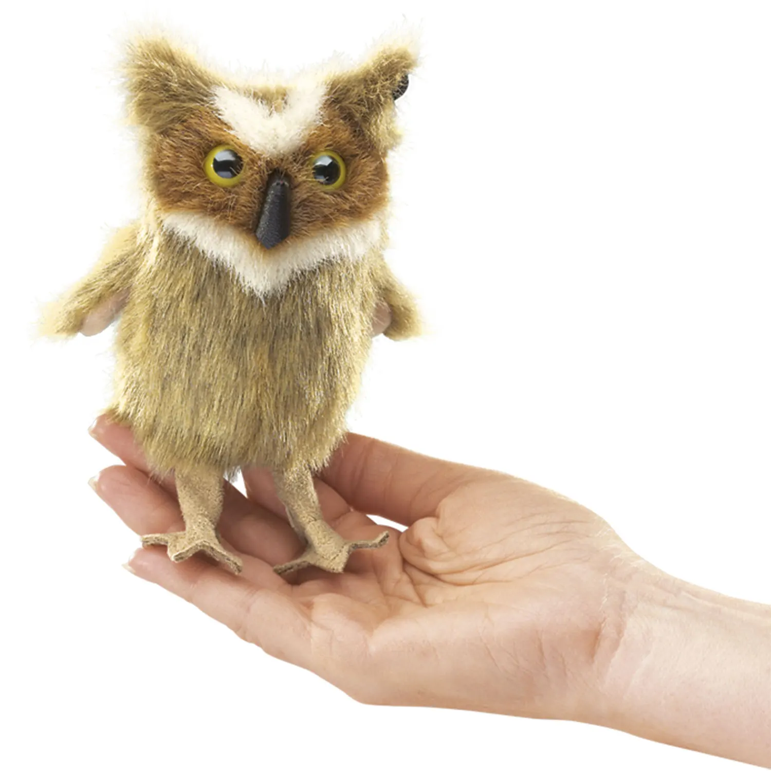 Mini Uhu / Mini Great Horned Owl-Folkmanis® Puppets