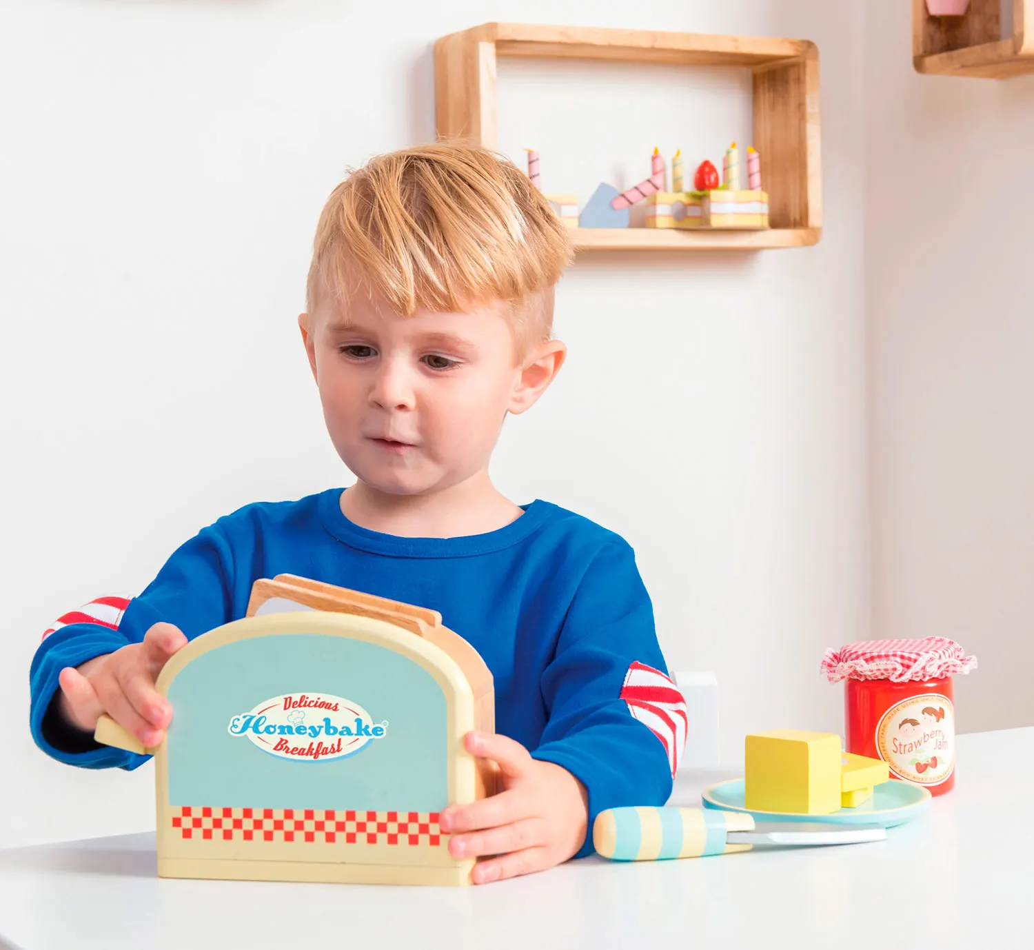 Toaster Set/ Pop-up Toaster and Breakfast Set-Le Toy Van (LTV)