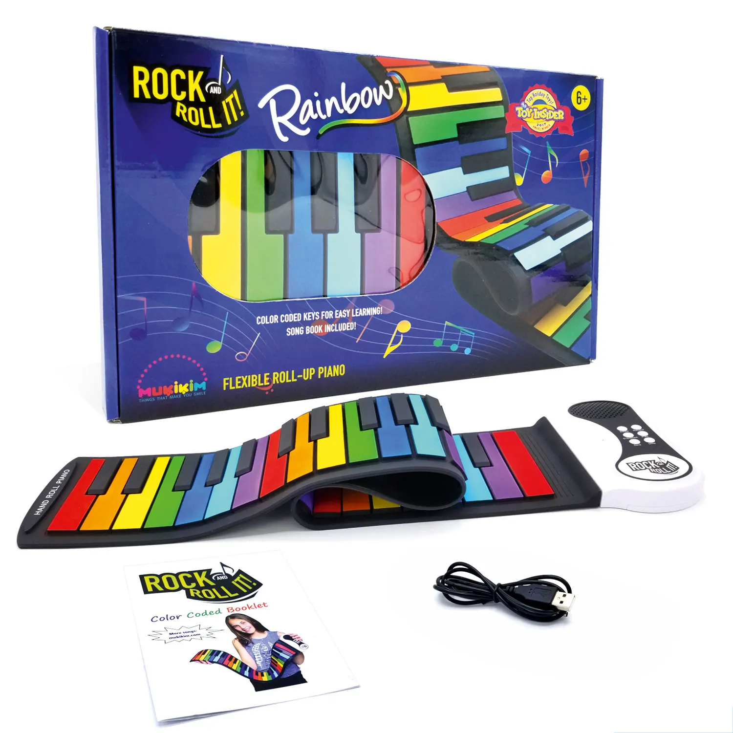Rock And Roll It! RAINBOW PIANO-MUKIKIM LLC.