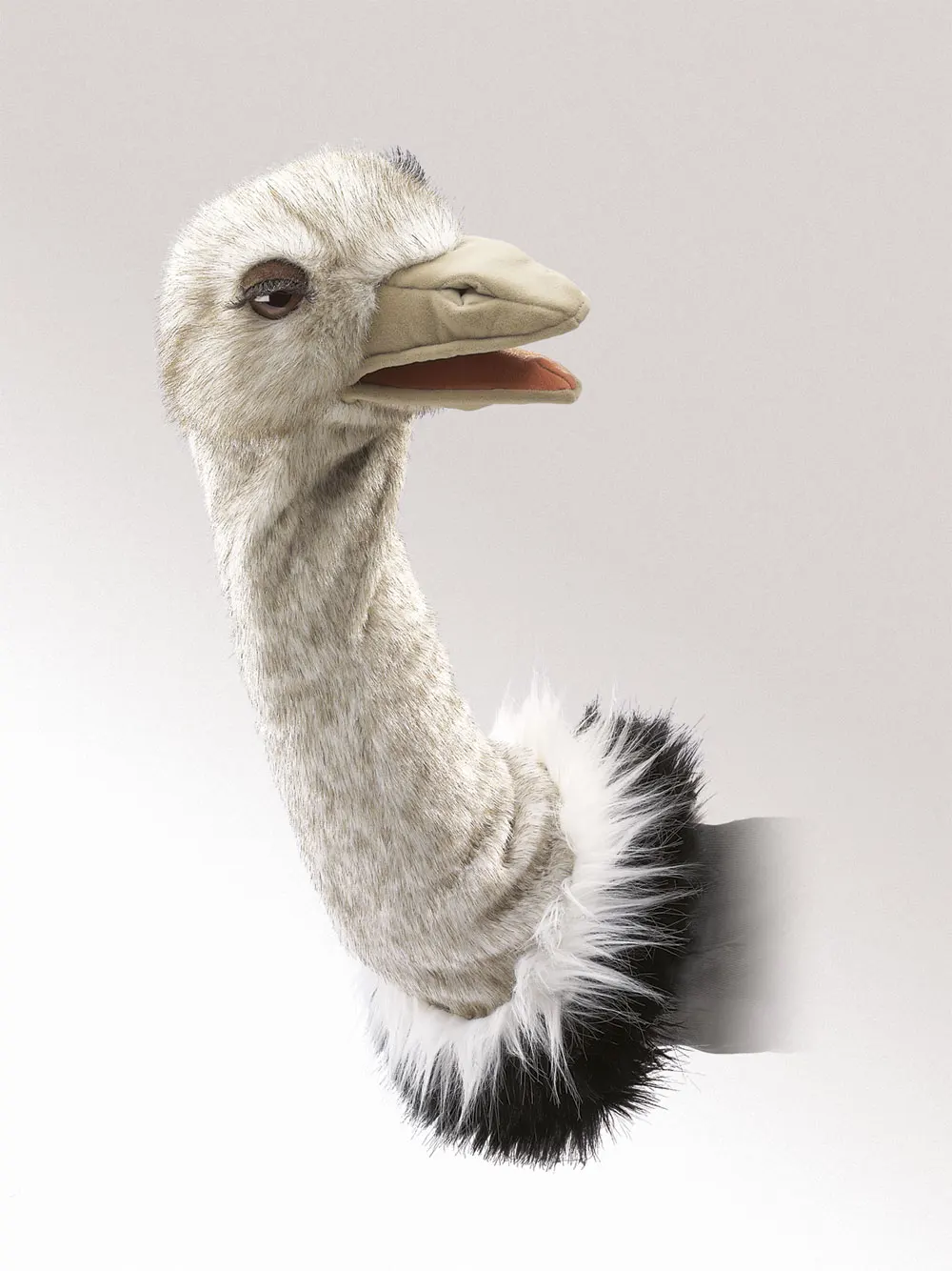 Vogel Strauß für die Puppenbühne / Ostrich Stage Puppet-Folkmanis® Puppets