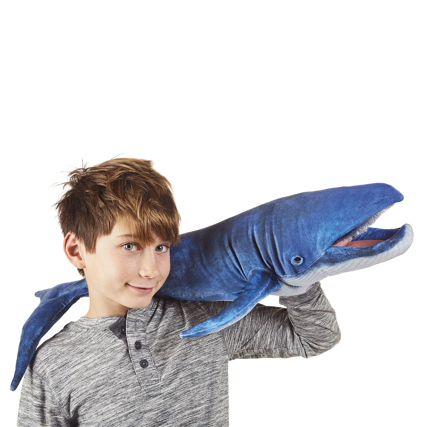 Blauwal / Blue whale-Folkmanis® Puppets