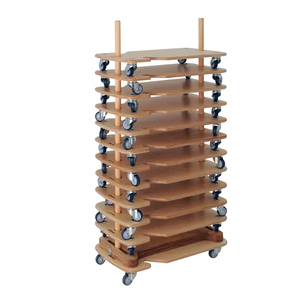 Pedalo® Rollbrett Safety Set Indoor - Natur-Pedalo®