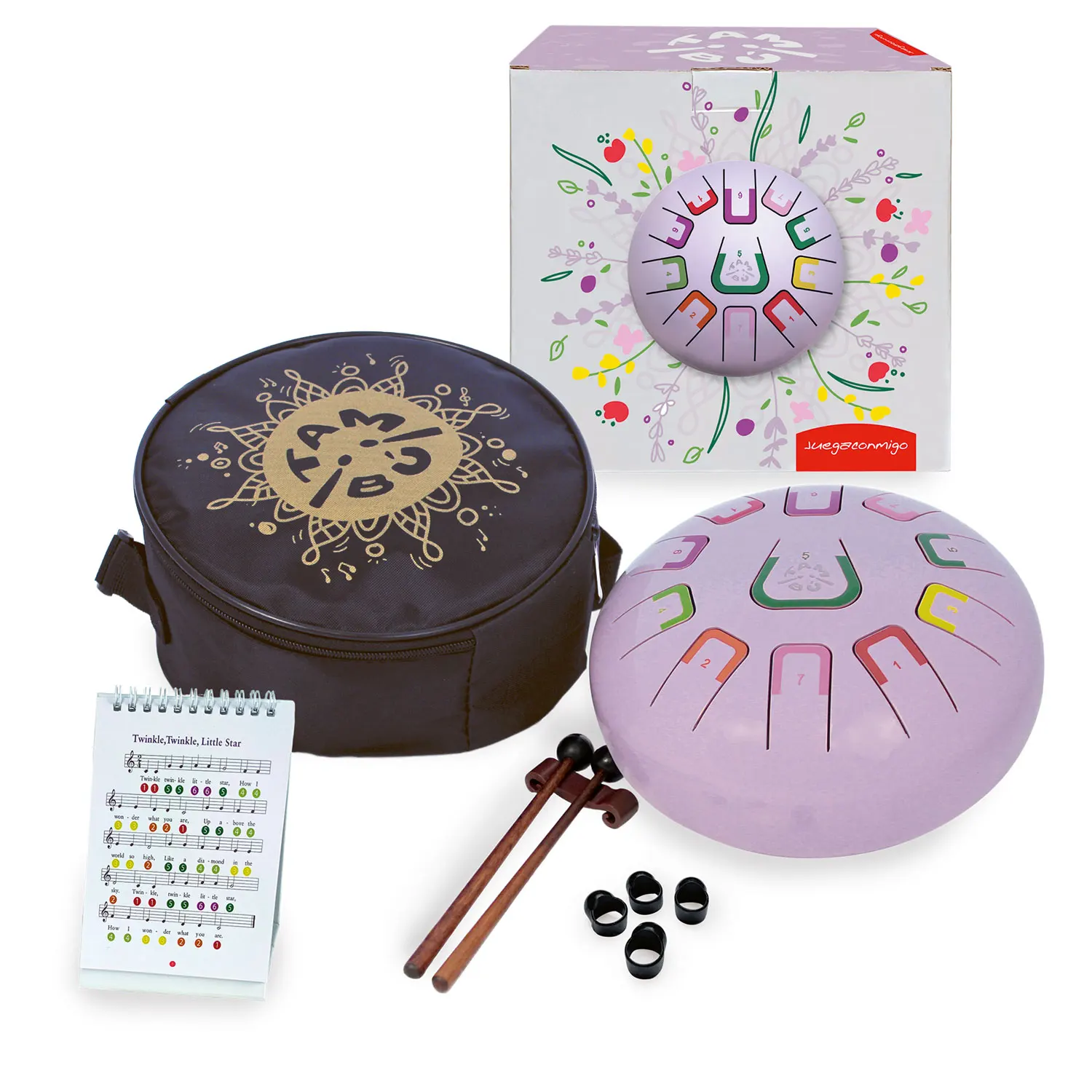 Tambu Steel Drum - Summer Lavender (Matt Purple)-JuegaConmigo