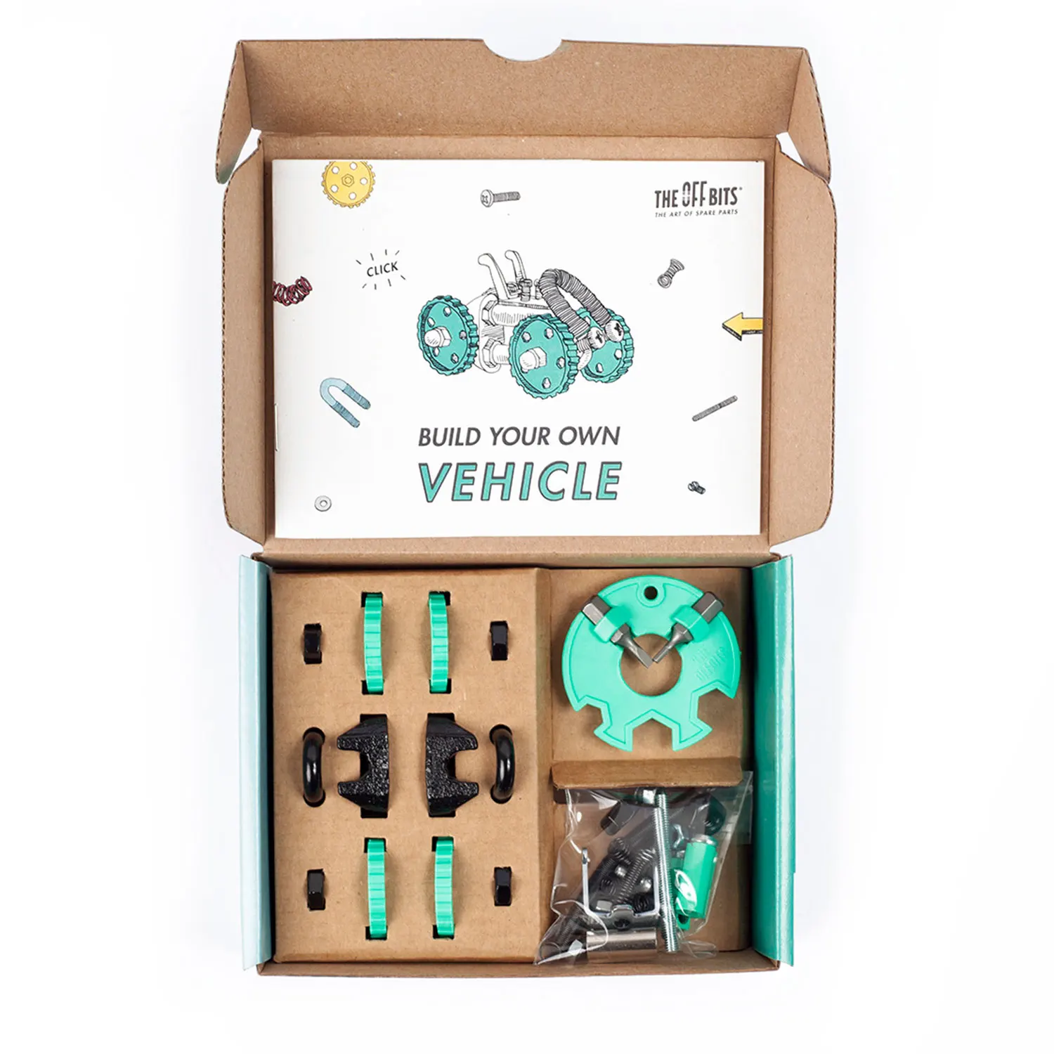 Vehicle Kit - Green Car - BuggyBit-TheOffbits