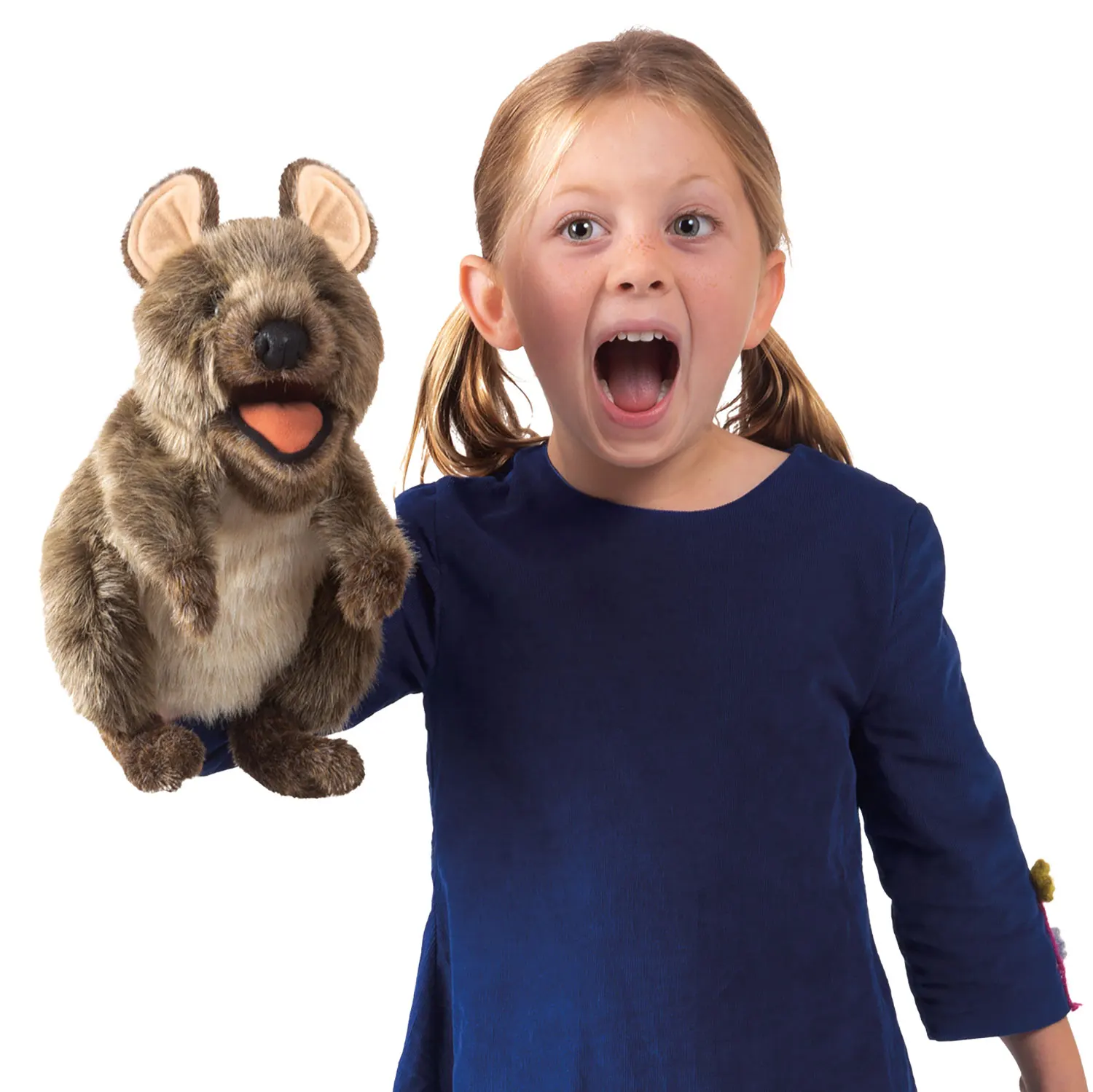 Kurzschwanzkänguru / Quokka-Folkmanis® Puppets