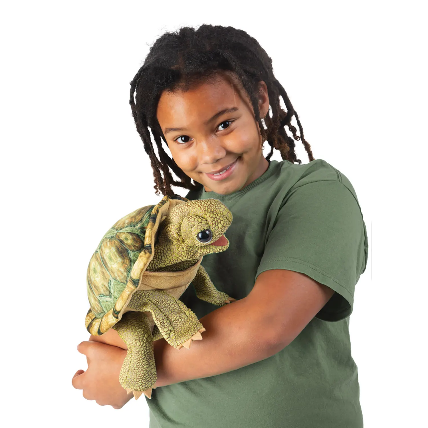stehende Schildkröte / Standing Tortoise-Folkmanis® Puppets