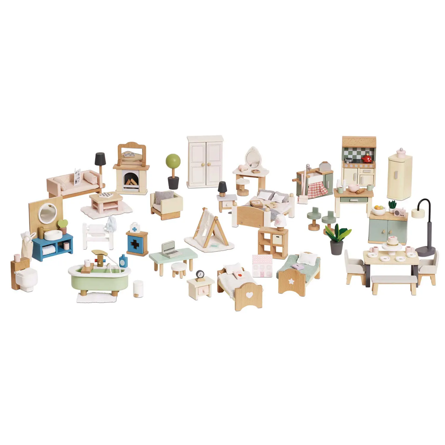 Deluxe Dolls House Furniture Set-Le Toy Van (LTV)