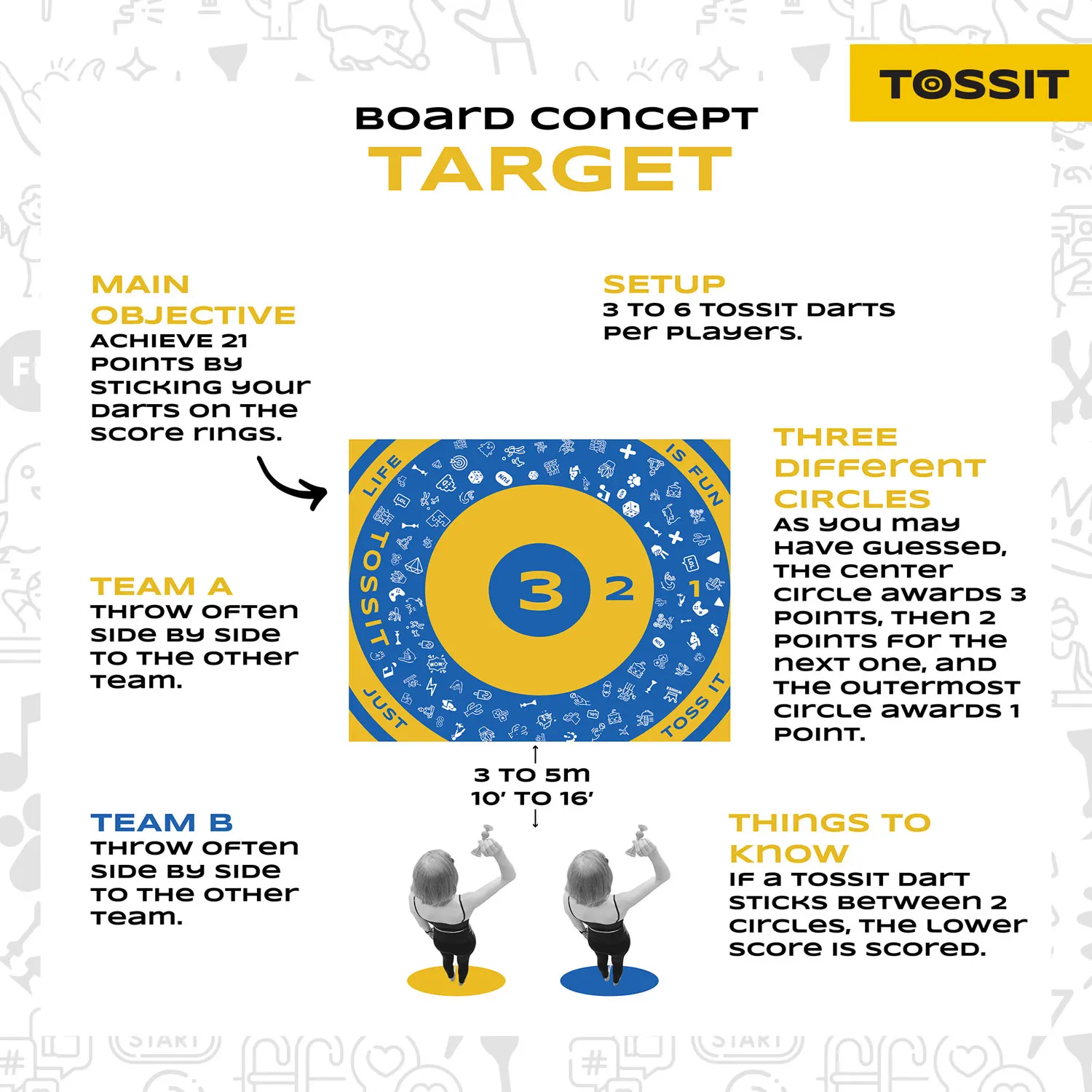TOSSIT FAMILY BOARD-TOSSIT®