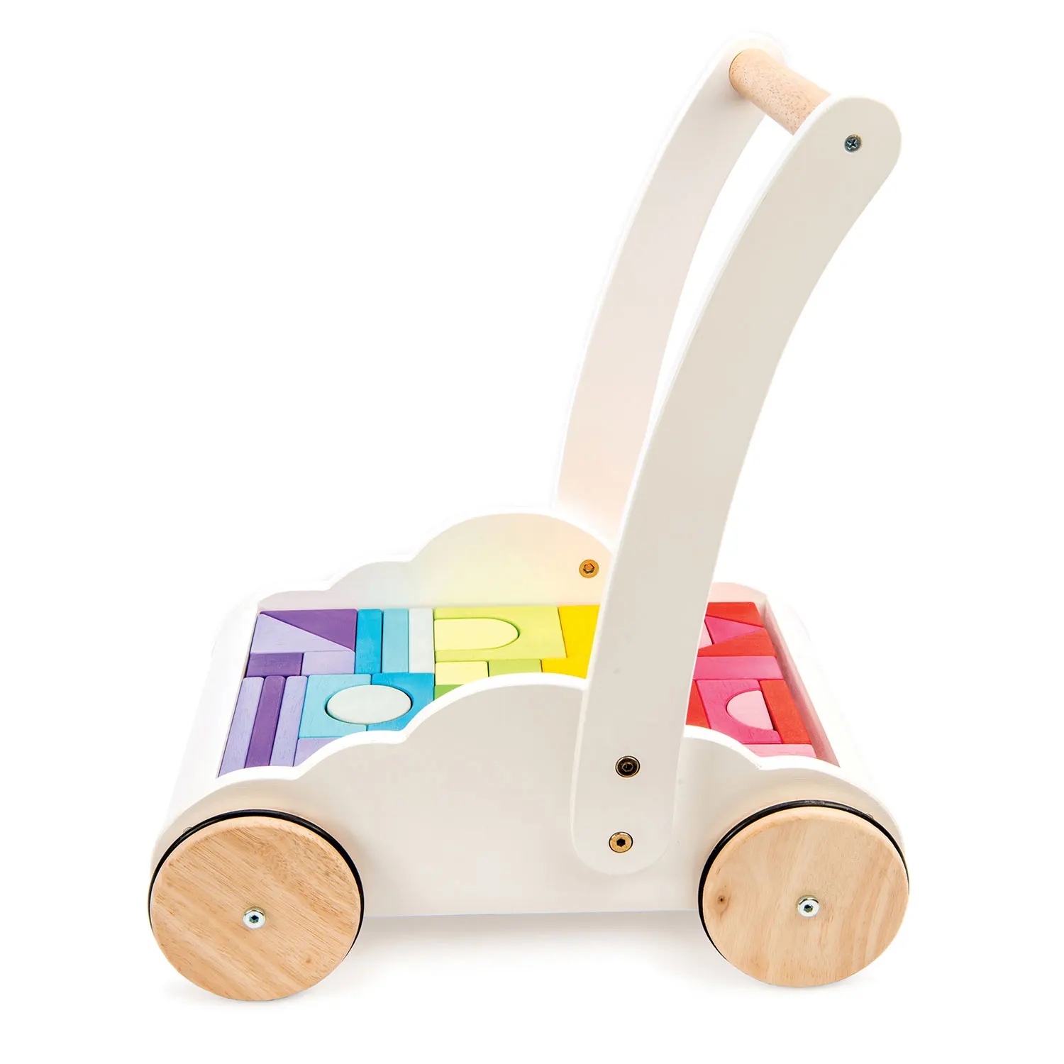 Regenbogen-Lauflernwagen / Rainbow Baby Walker & Puzzle-Le Toy Van (LTV)