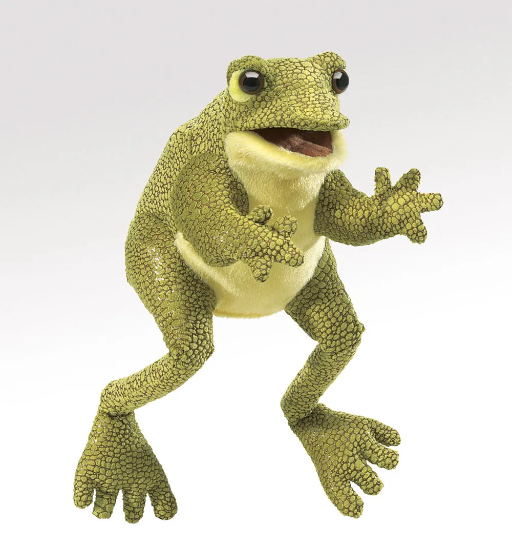 Lustiger Frosch / Funny Frog-Folkmanis® Puppets