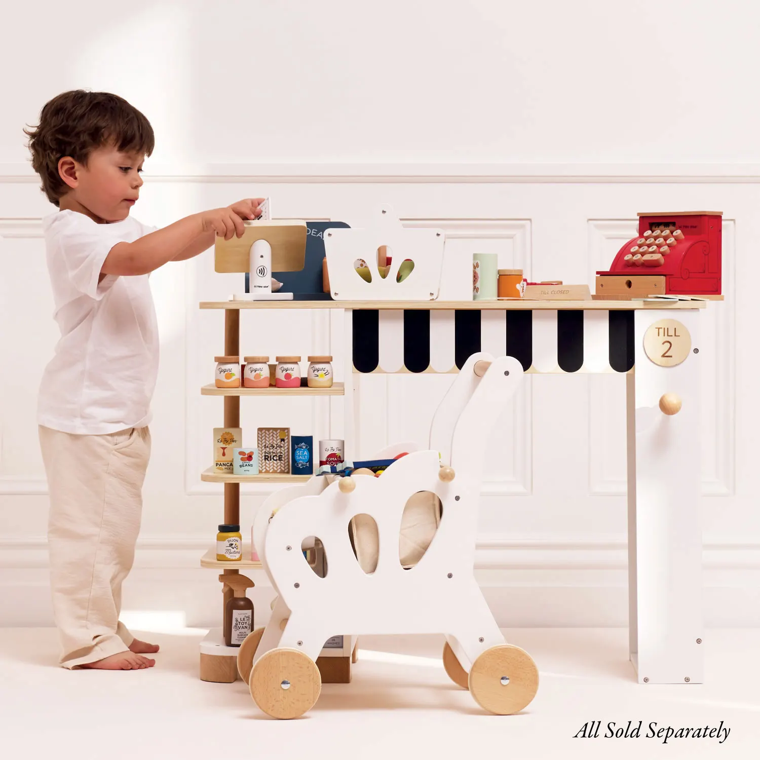 Registrierkasse / Shop Till - Cash Register & Money-Le Toy Van (LTV)