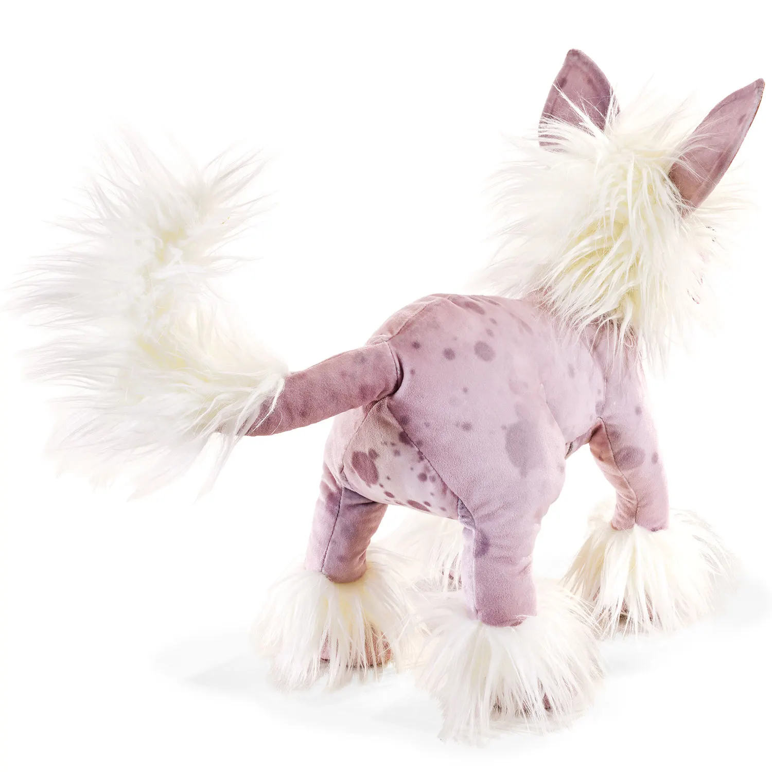 Chinese Crested Dog / Chinesischer Schopfhund-Folkmanis® Handpuppen