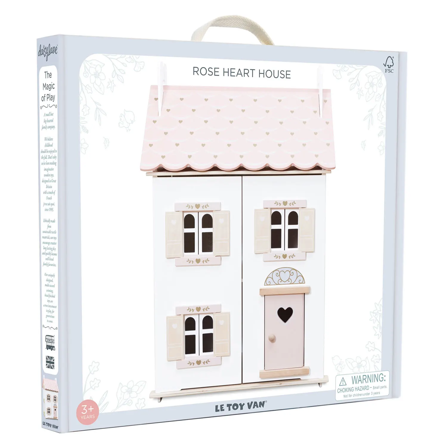 Rose Heart Puppenhaus / Roseheart Wooden Dolls House-Le Toy Van (LTV)