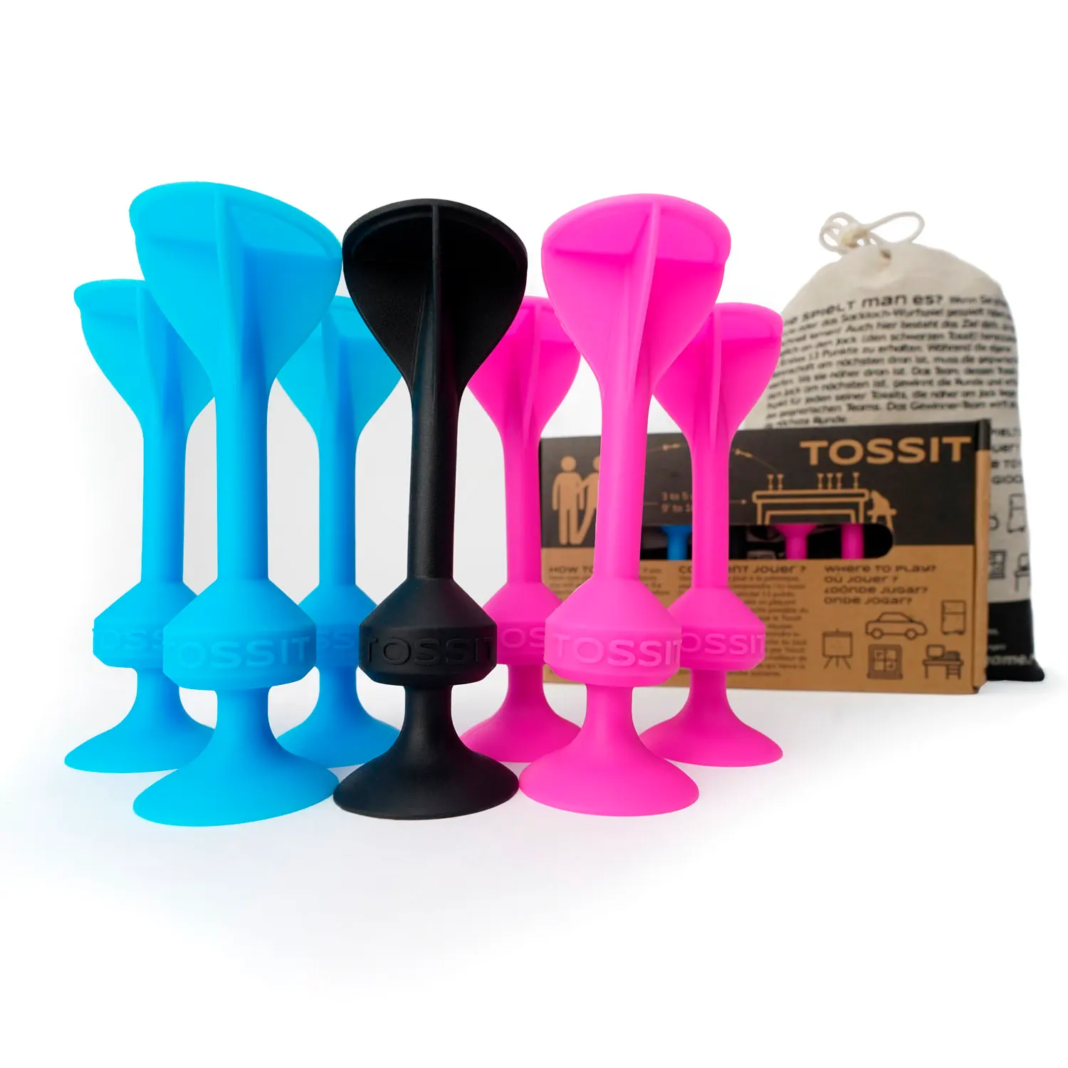 TOSSIT ORIGINAL STARTER PACK pink / hellblau-TOSSIT®
