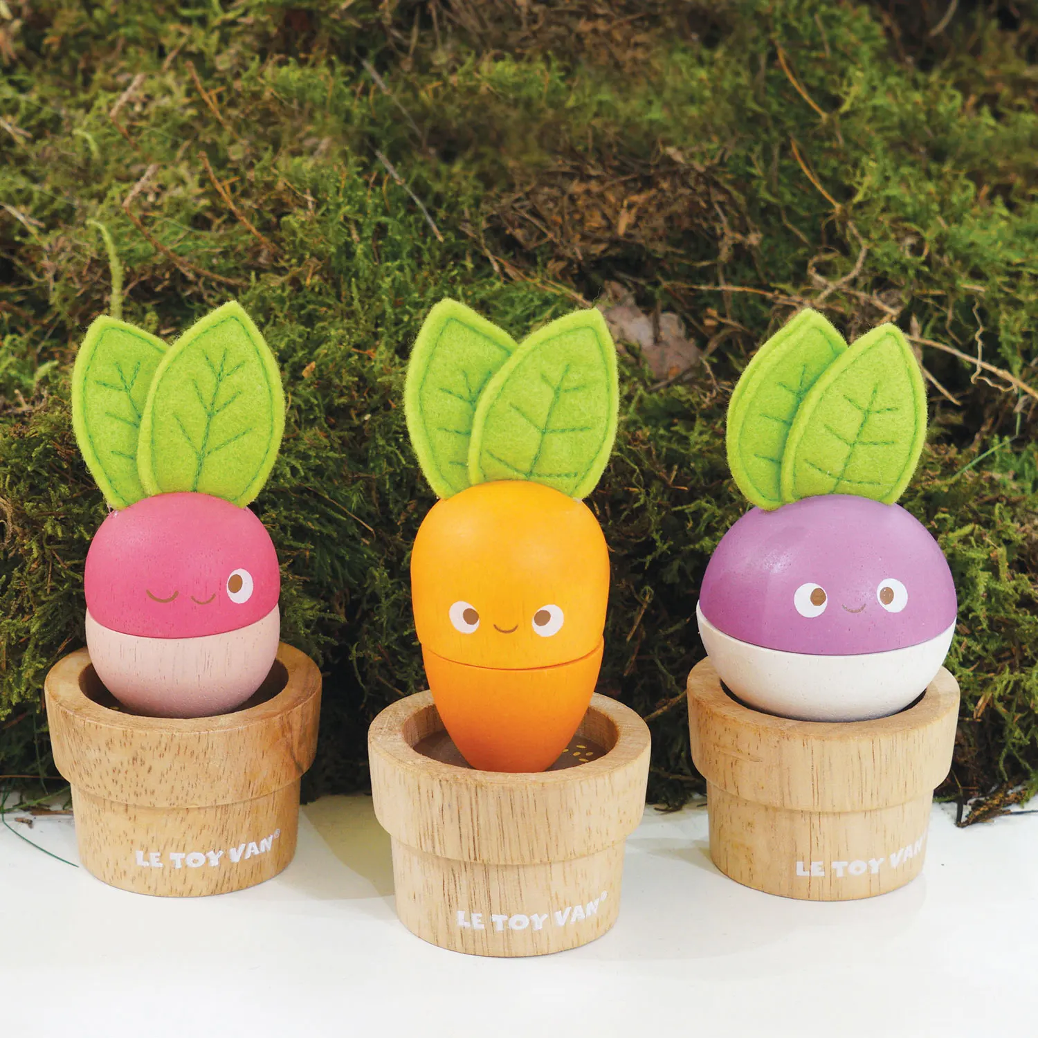 Stacking Veggies / Stacking Wooden Veggies-Le Toy Van (LTV)
