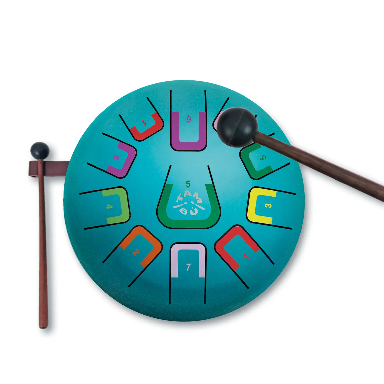 Tambu Steel Drum - Under the sea (Matt Turquoise)-JuegaConmigo