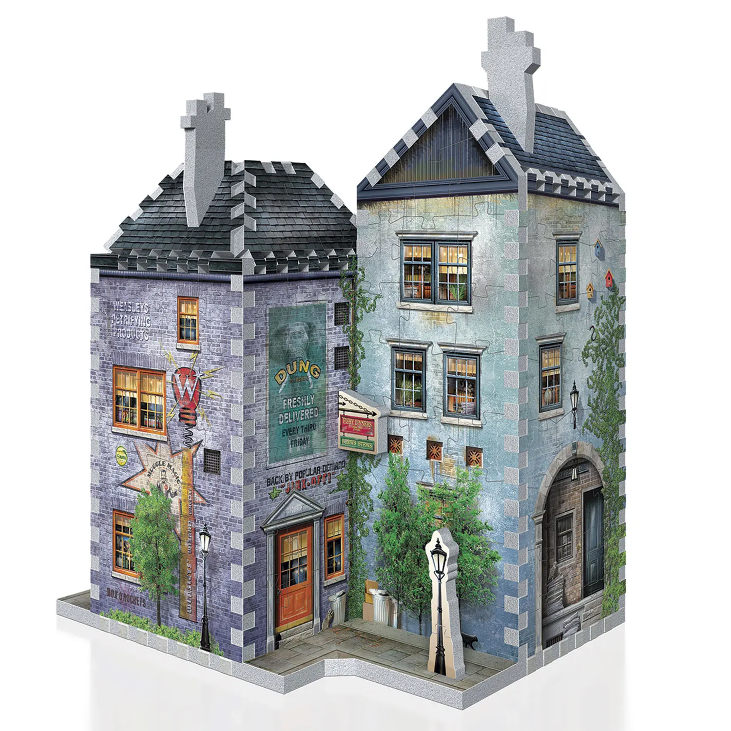 Weasleys Zauberscherze / Weasleys’ Wizard Wheezes and Daily Prophet 285 pc.-Wrebbit-3D Puzzles