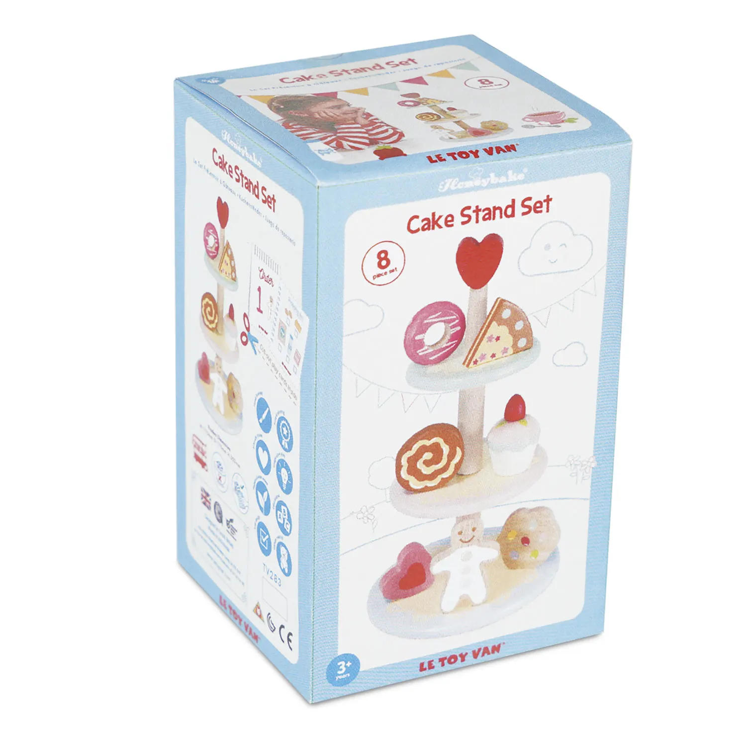 Kuchenständer / Three Tier Cake Stand-Le Toy Van (LTV)