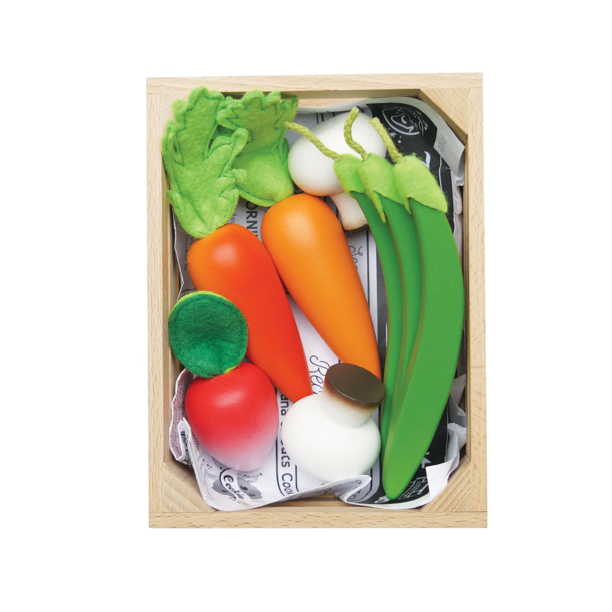 Gemüse Marktkiste / Harvest Vegetables Wooden Food Crate - 2022-Le Toy Van (LTV)