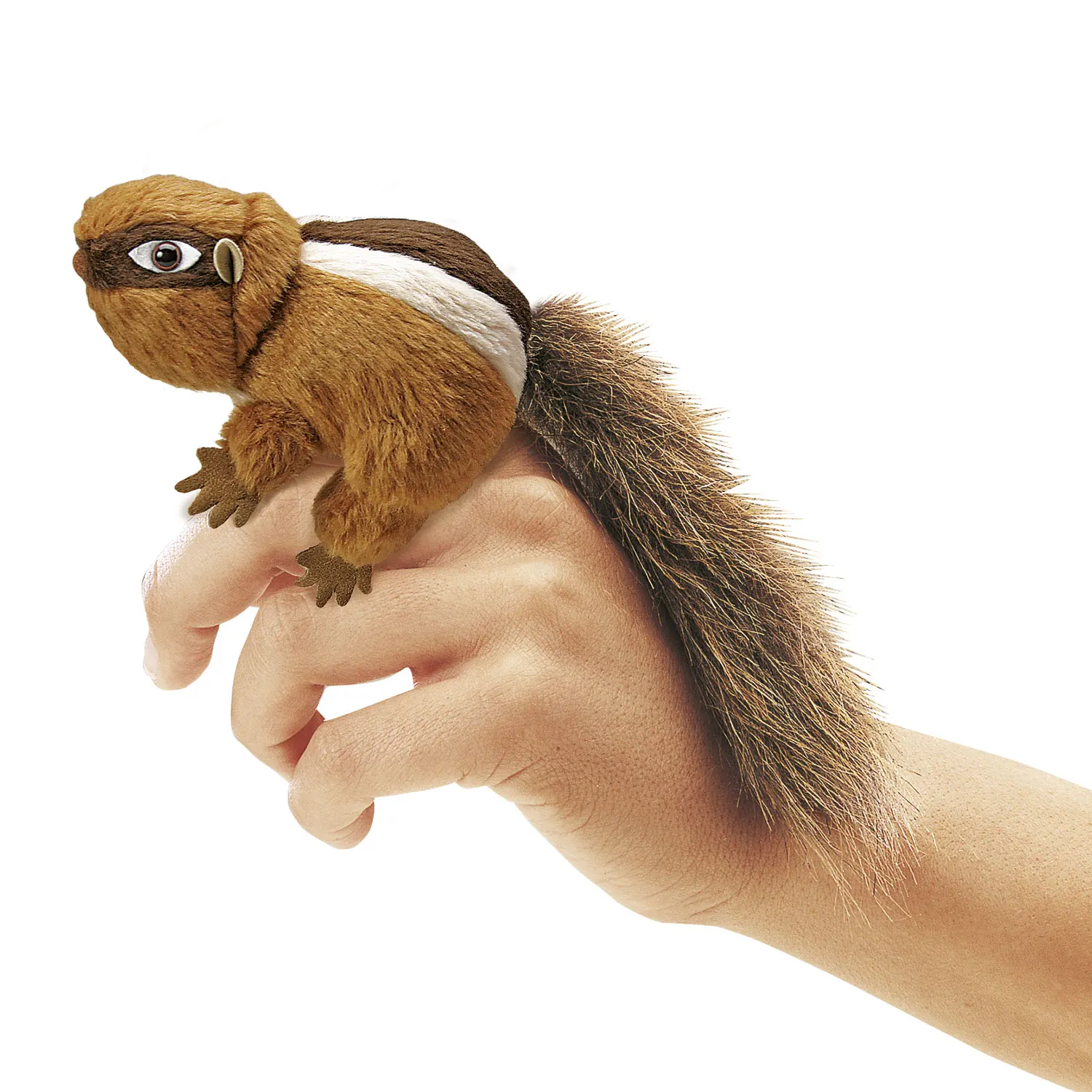 Mini Streifenhörnchen / Mini Chipmunk-Folkmanis® Puppets