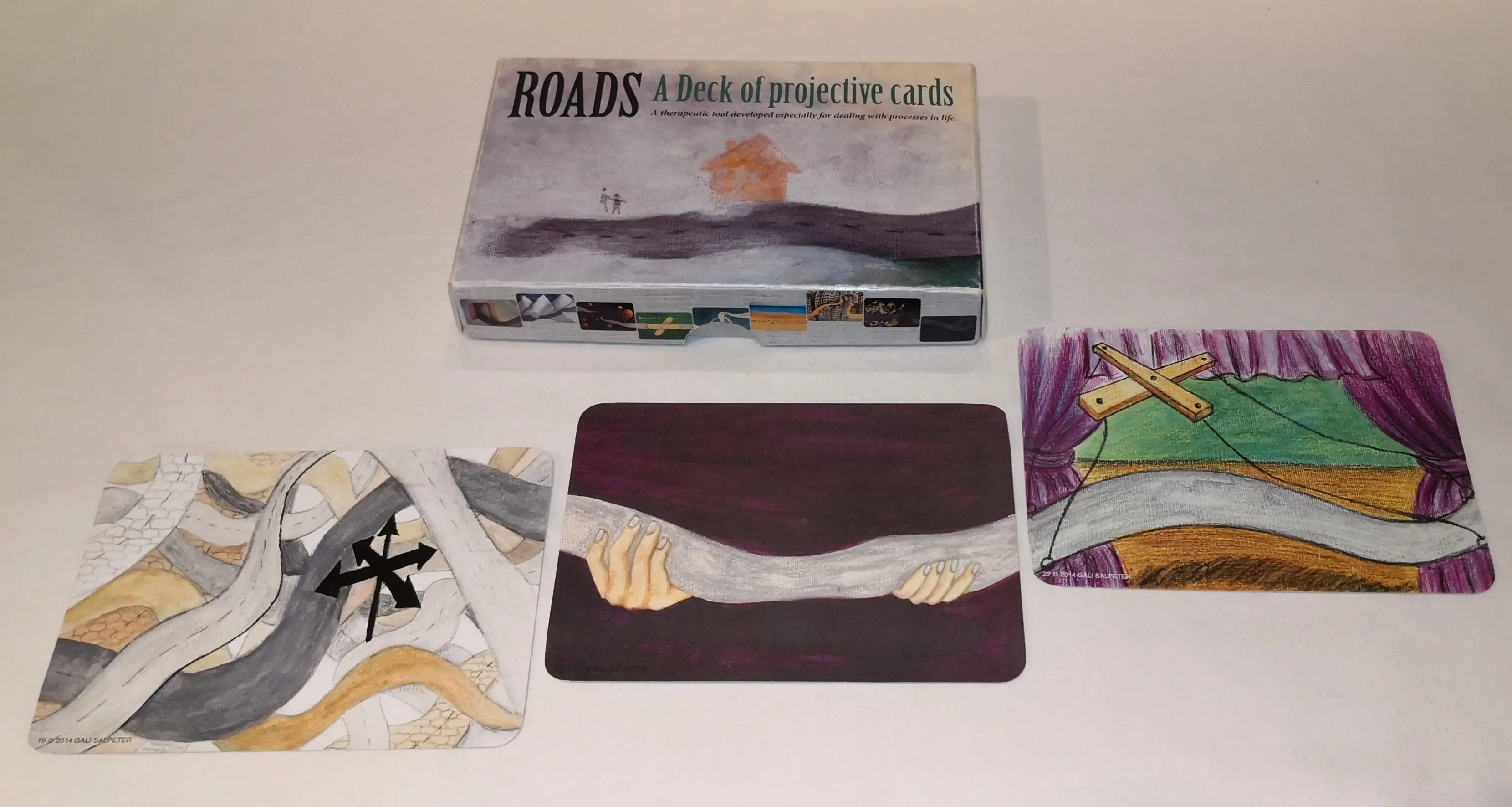 Roads - Wege Therapeutisches Kartenspiel-Story & Therapy