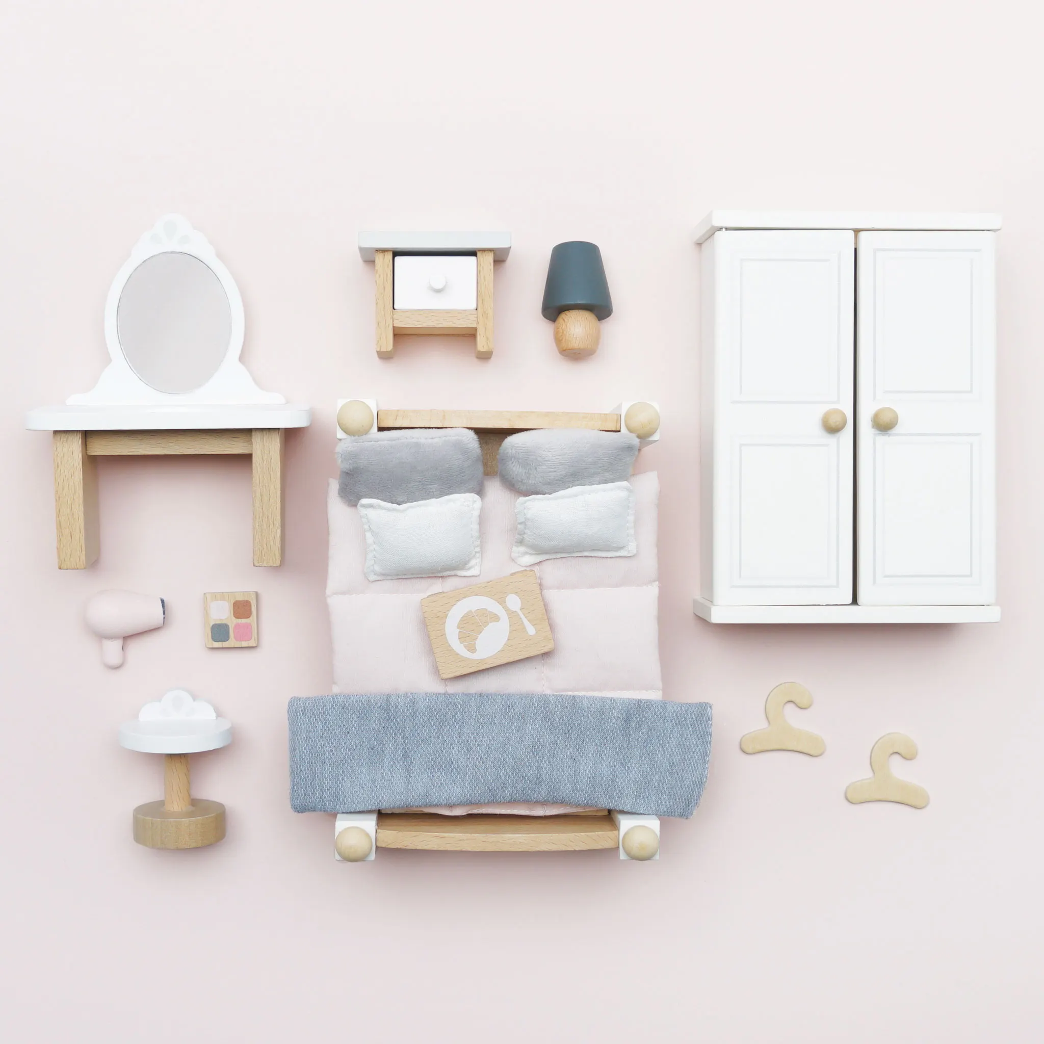 Daisylane Schlafzimmer / Wooden Dolls house Bedroom (New Look)-Le Toy Van (LTV)
