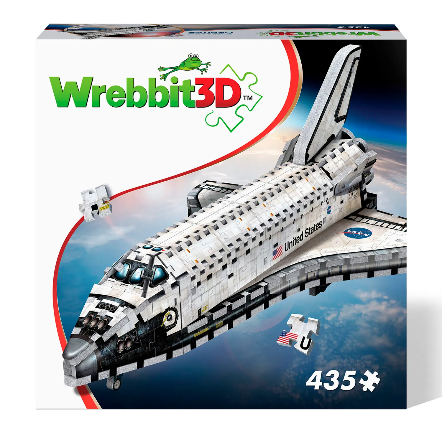 Orbiter - Space Shuttle / 3D-Puzzle-Wrebbit-3D Puzzles