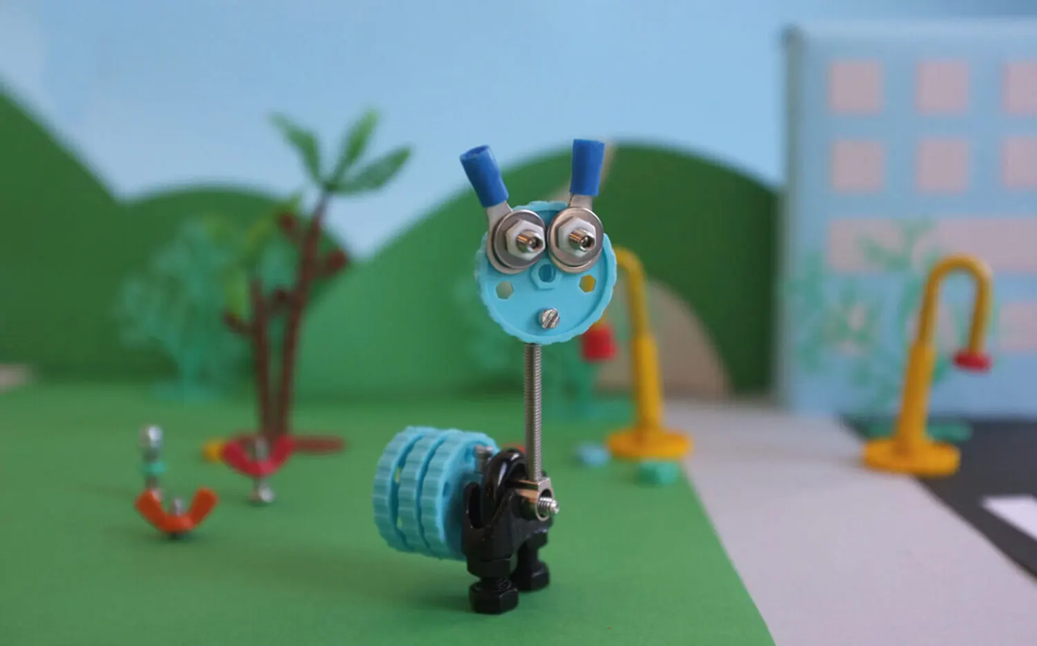 Vehicle Kit - Blue Car - GearBit-TheOffbits