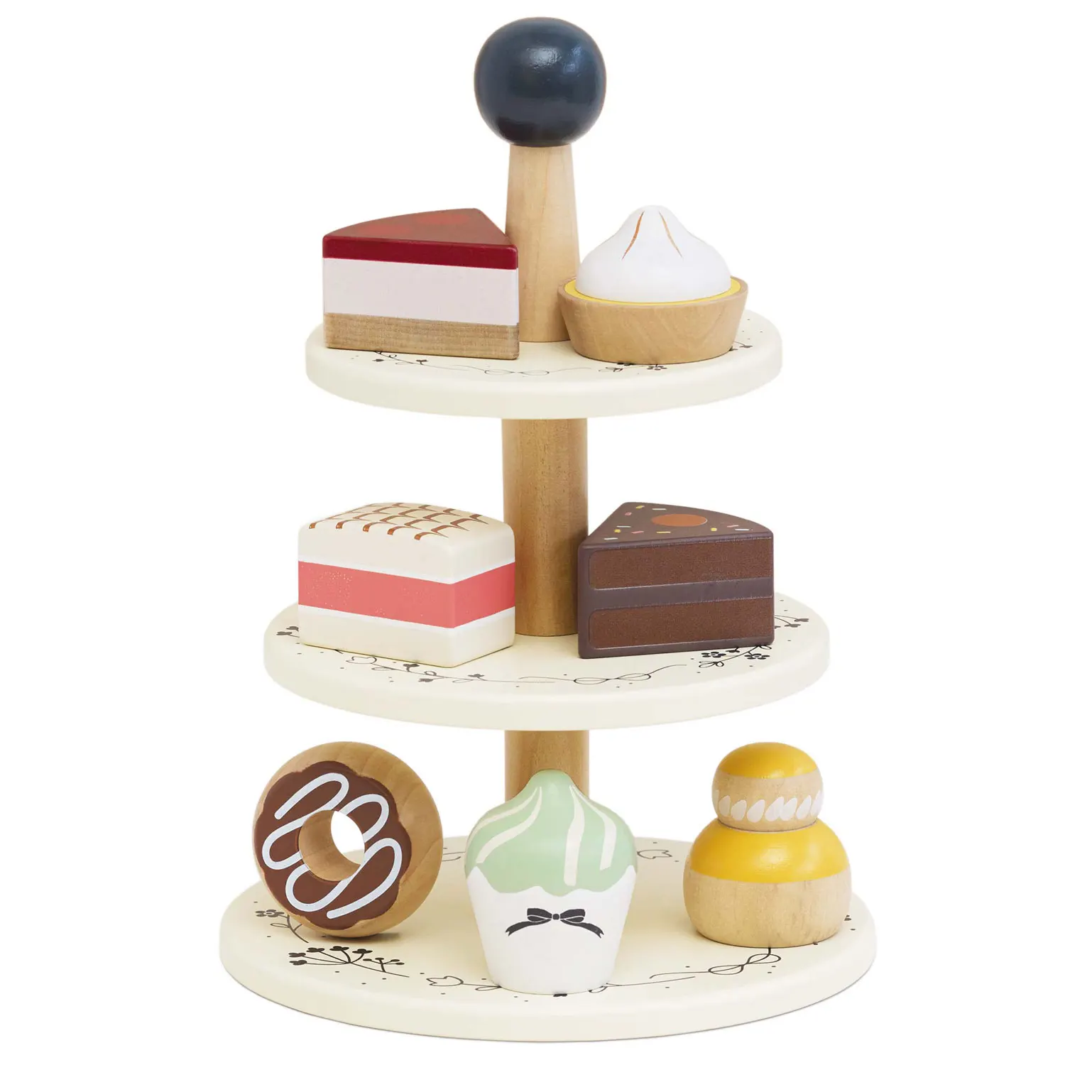 Dreistöckiger Kuchenständer / Three Tier Patisserie Cake Stand (New Look)