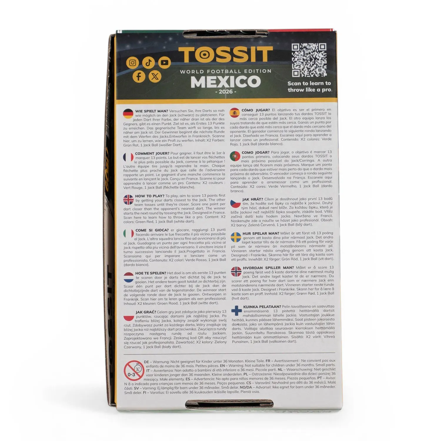 MEXICO - TOSSIT Starter Pack - World Football Edition-TOSSIT®