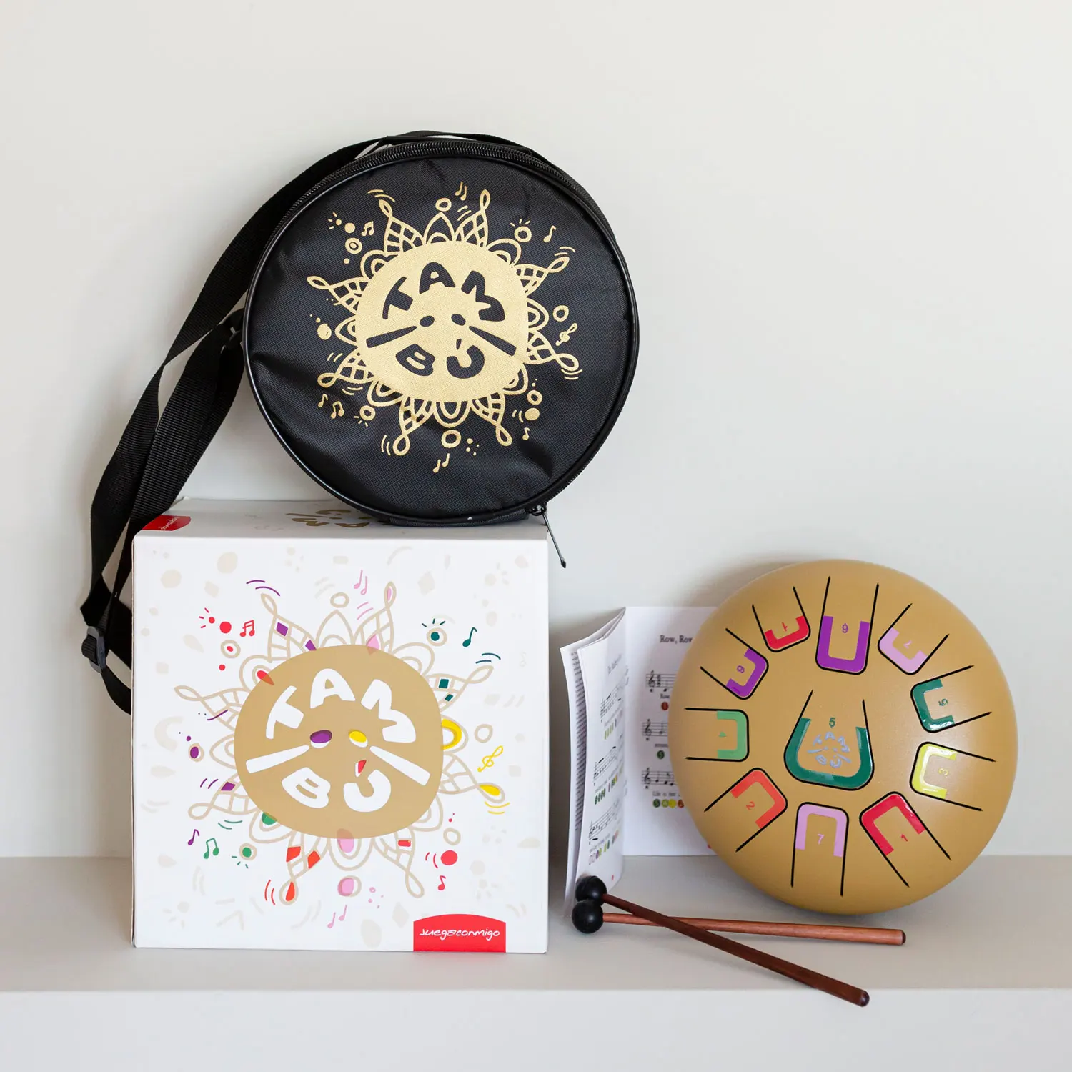 Tambu Steel Drum - Golden Stars (Matt Gold)-JuegaConmigo