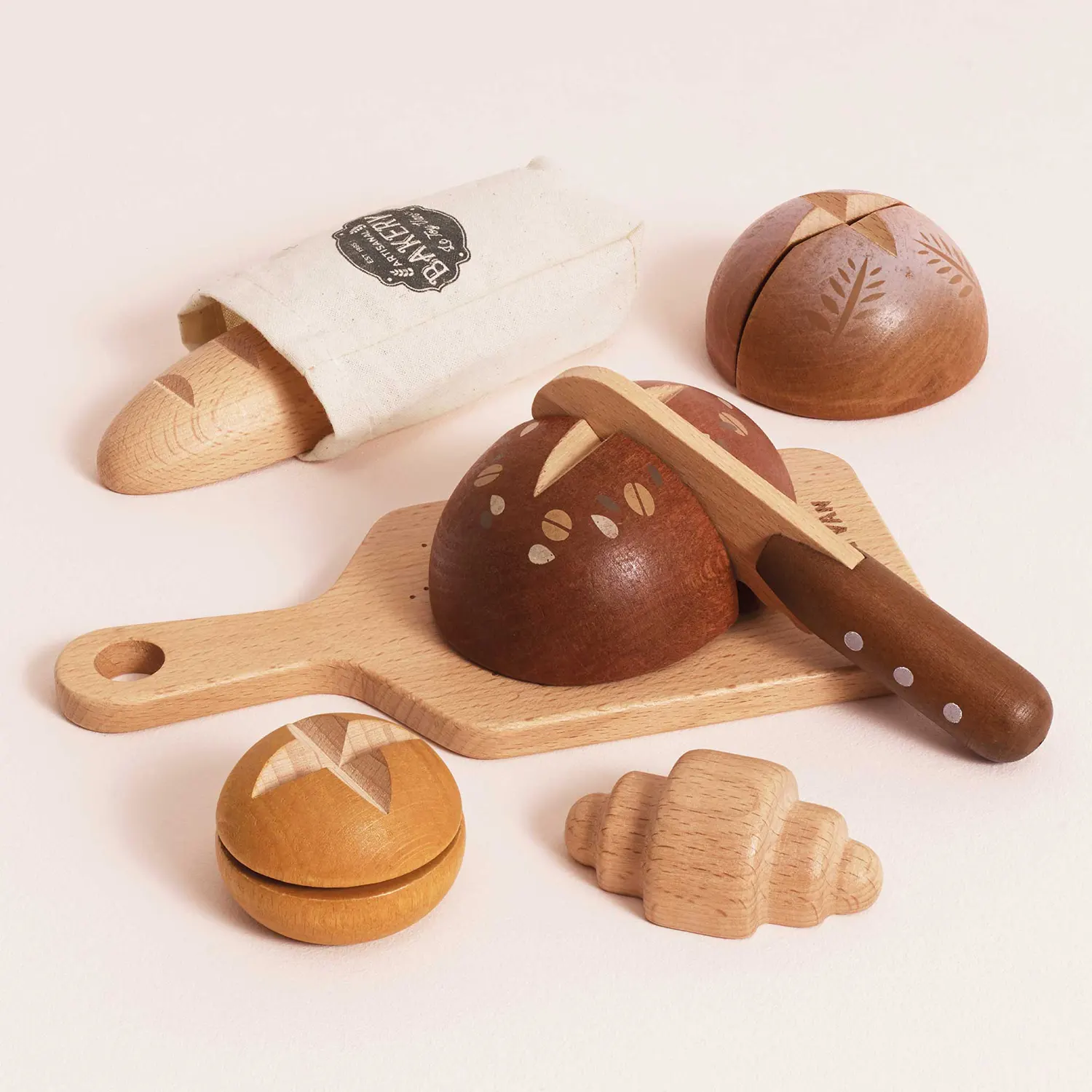 Bread, Loaf and Knife Set / Brotlaib und Messer Set-Le Toy Van (LTV)