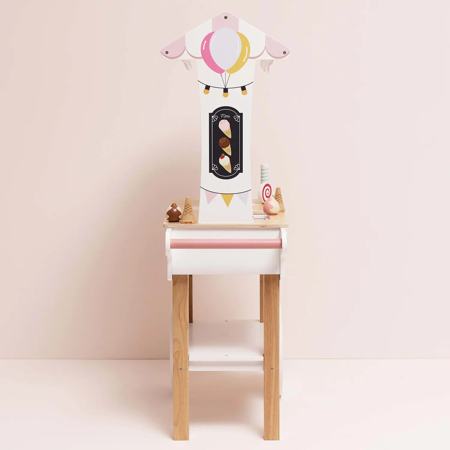 Ice Cream Trolley Market Stall (New Look)-Le Toy Van (LTV)