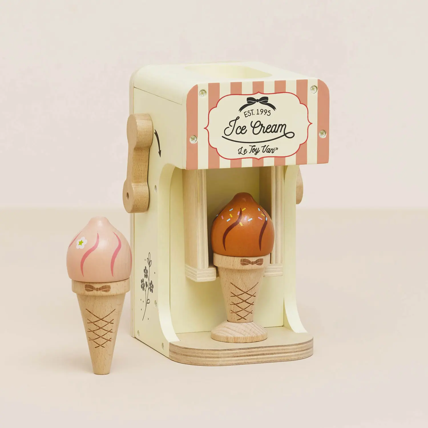 Ice Cream Machine & Play Food Cones-Le Toy Van (LTV)