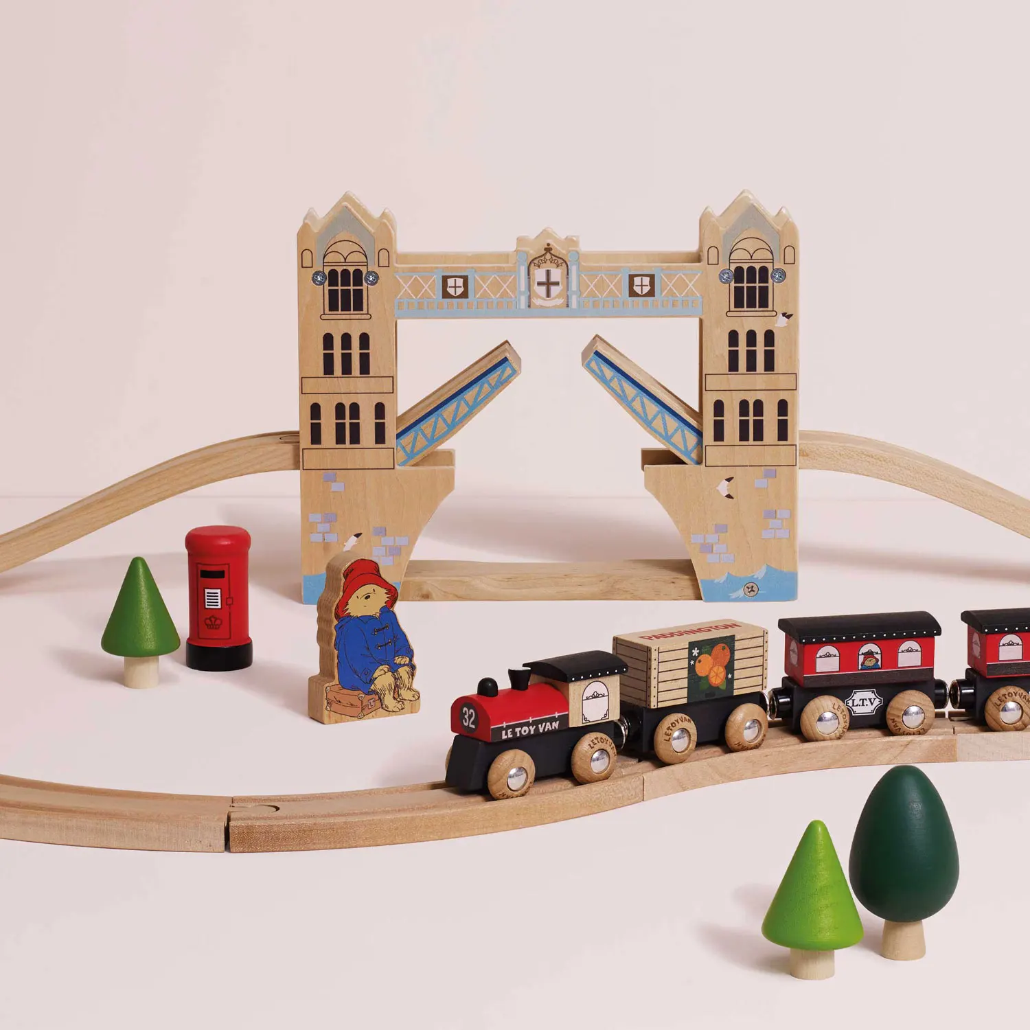 Paddington Wooden Train Set